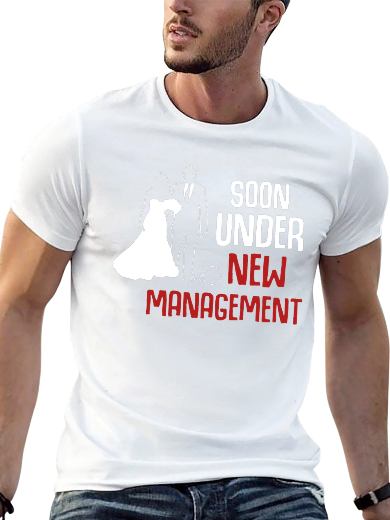 Soon Under New Management T-Shirt Funny Groom