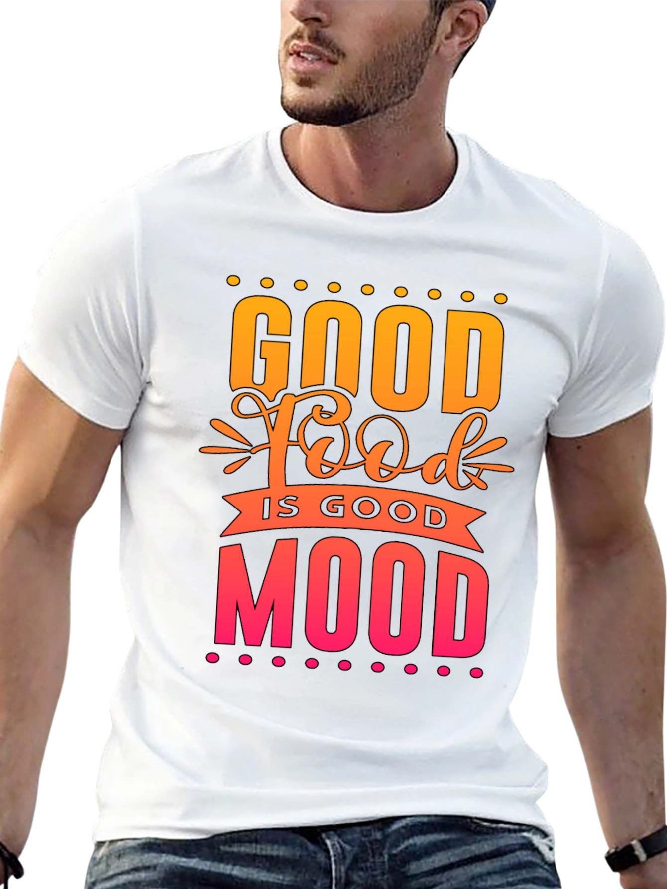 Good Food Good Mood Graphic Tee