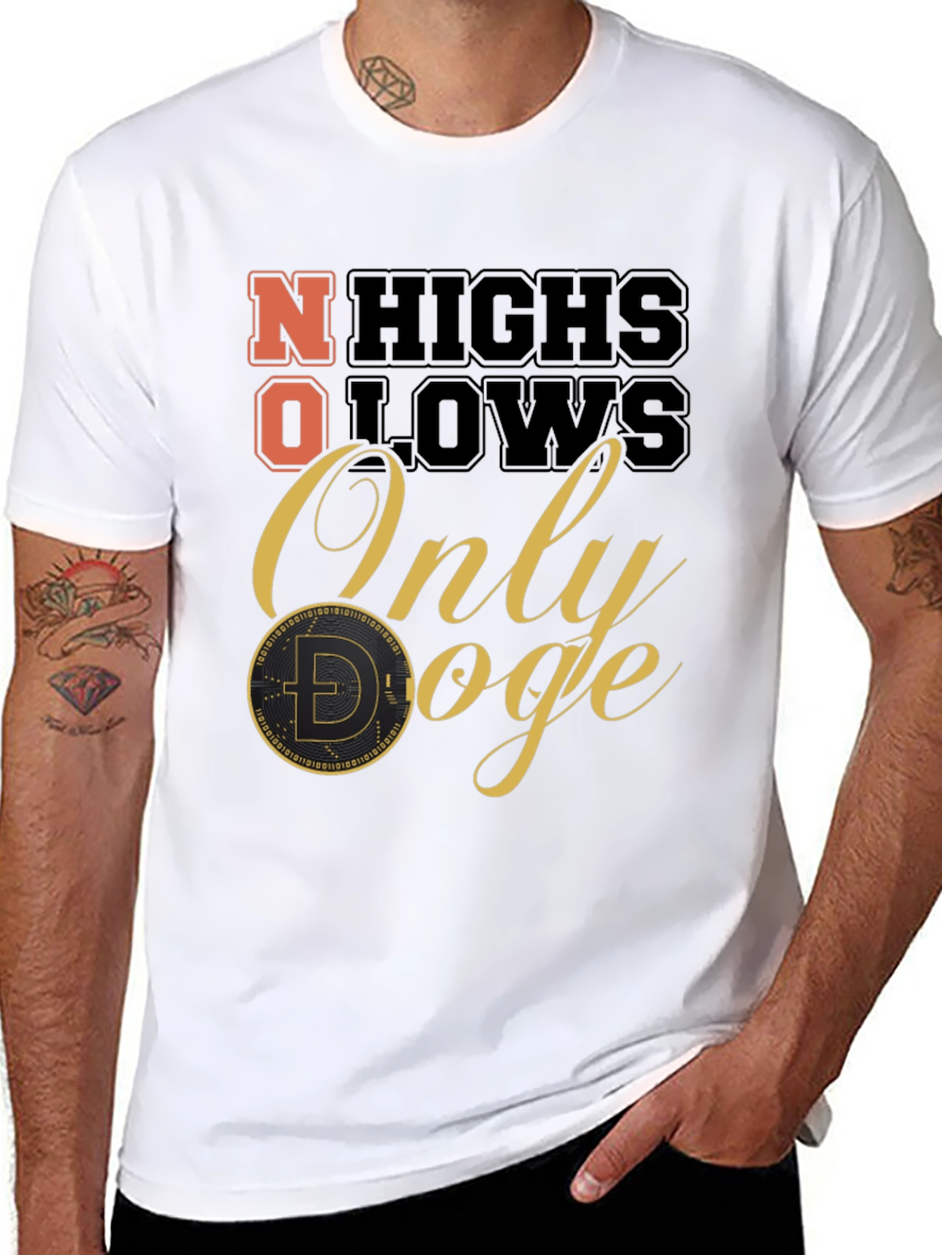 No Highs No Lows Only Doge T-Shirt
