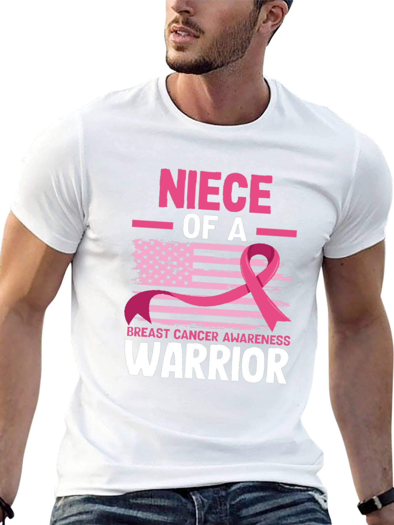 Niece of a Breast Cancer Warrior T-Shirt