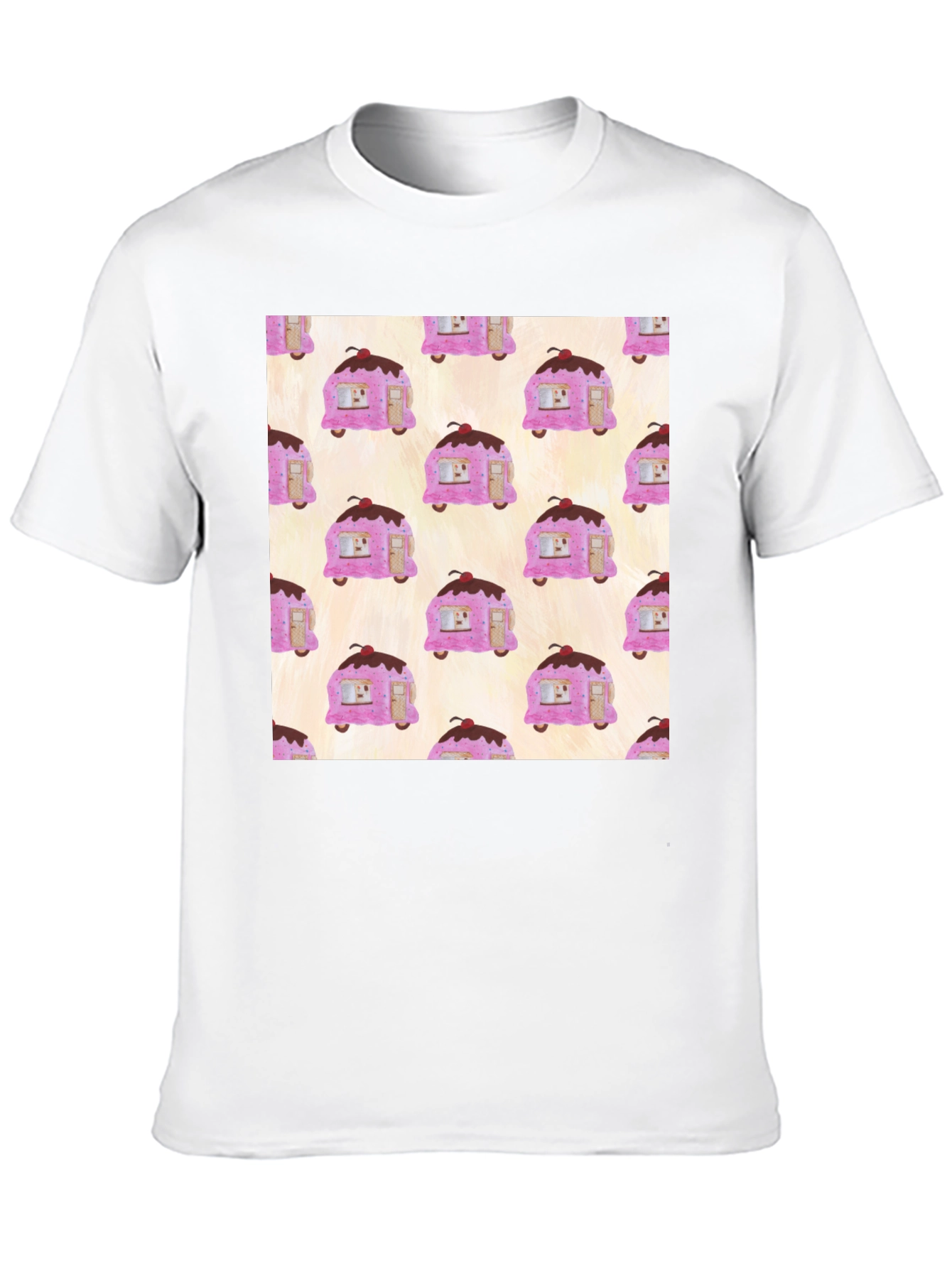 Novelty Ice Cream Camper T-Shirt