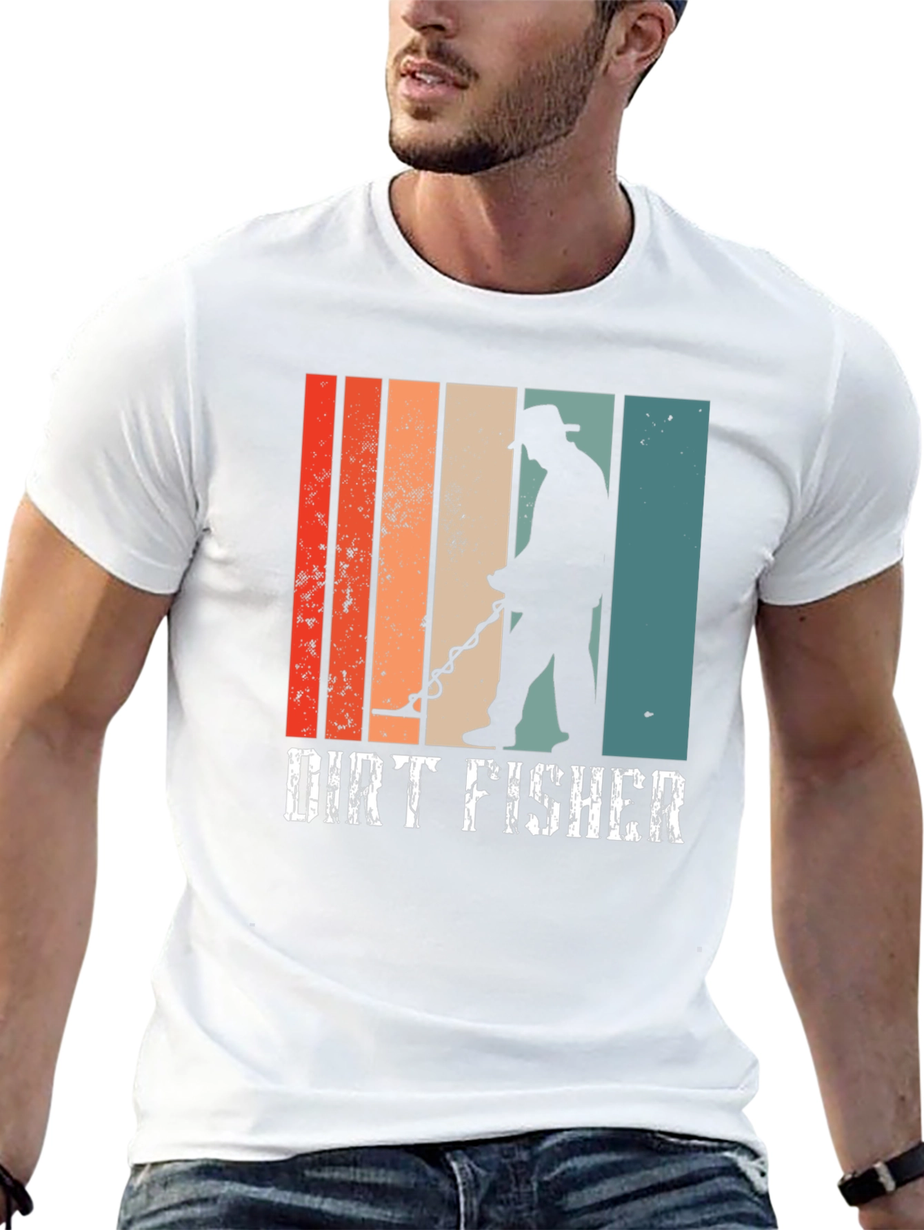Dirt Fisher T-Shirt - Metal Detecting Tee