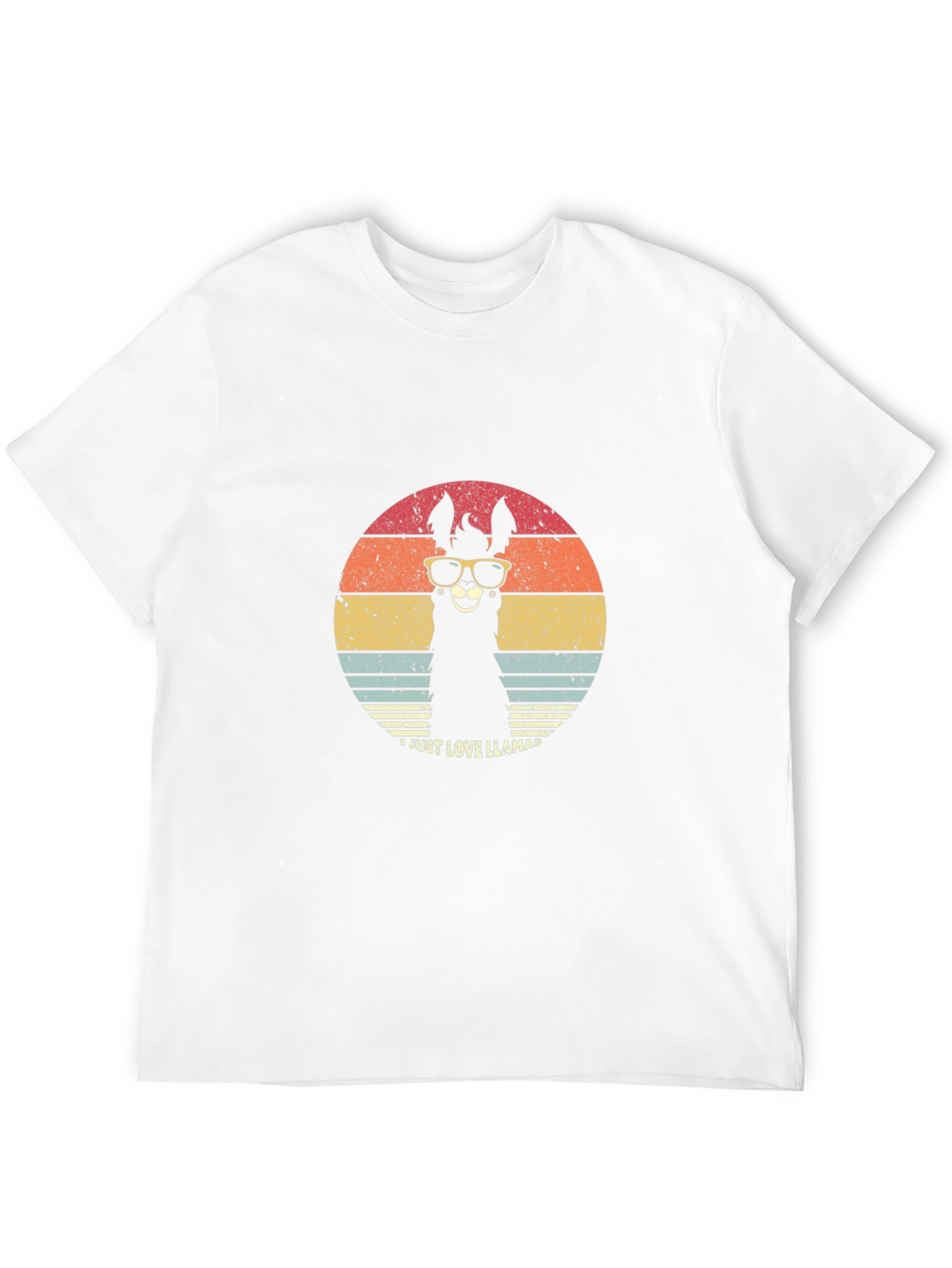 Retro Llama T-Shirt - Just Love Llamas!