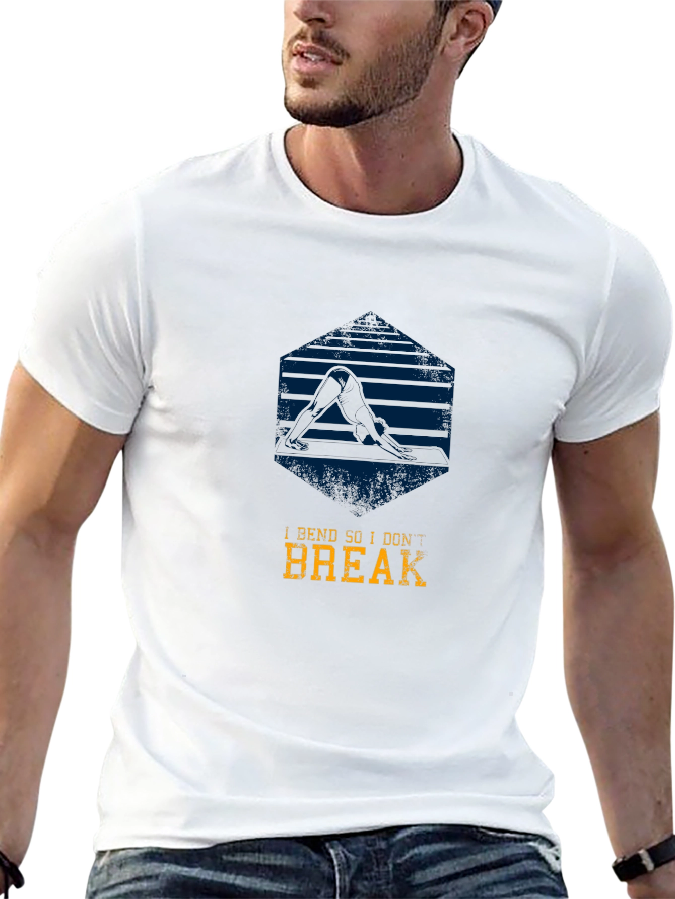 I Bend So I Dont Break Graphic Tee