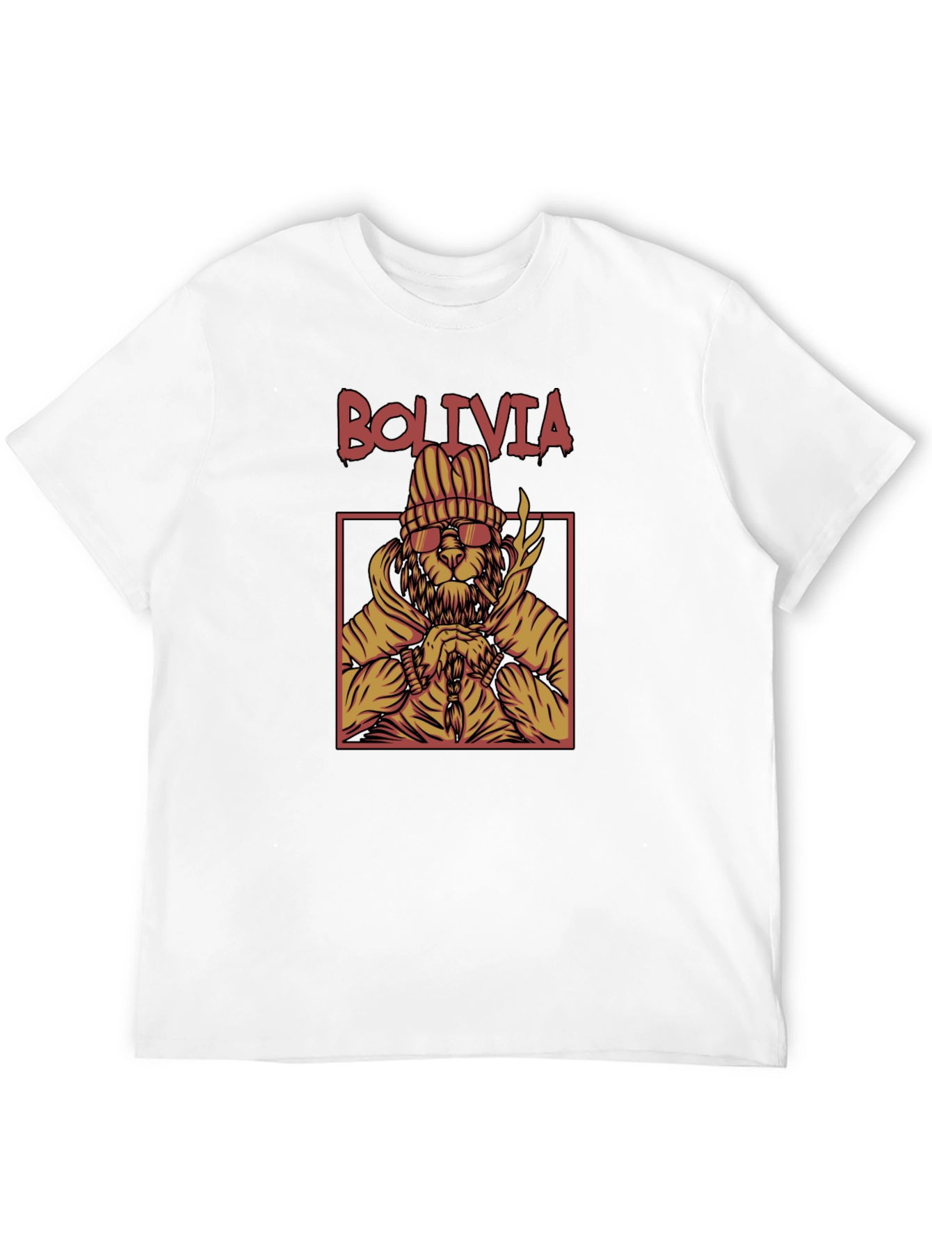 Cool Lion Bolivia T-Shirt - Streetwear Style
