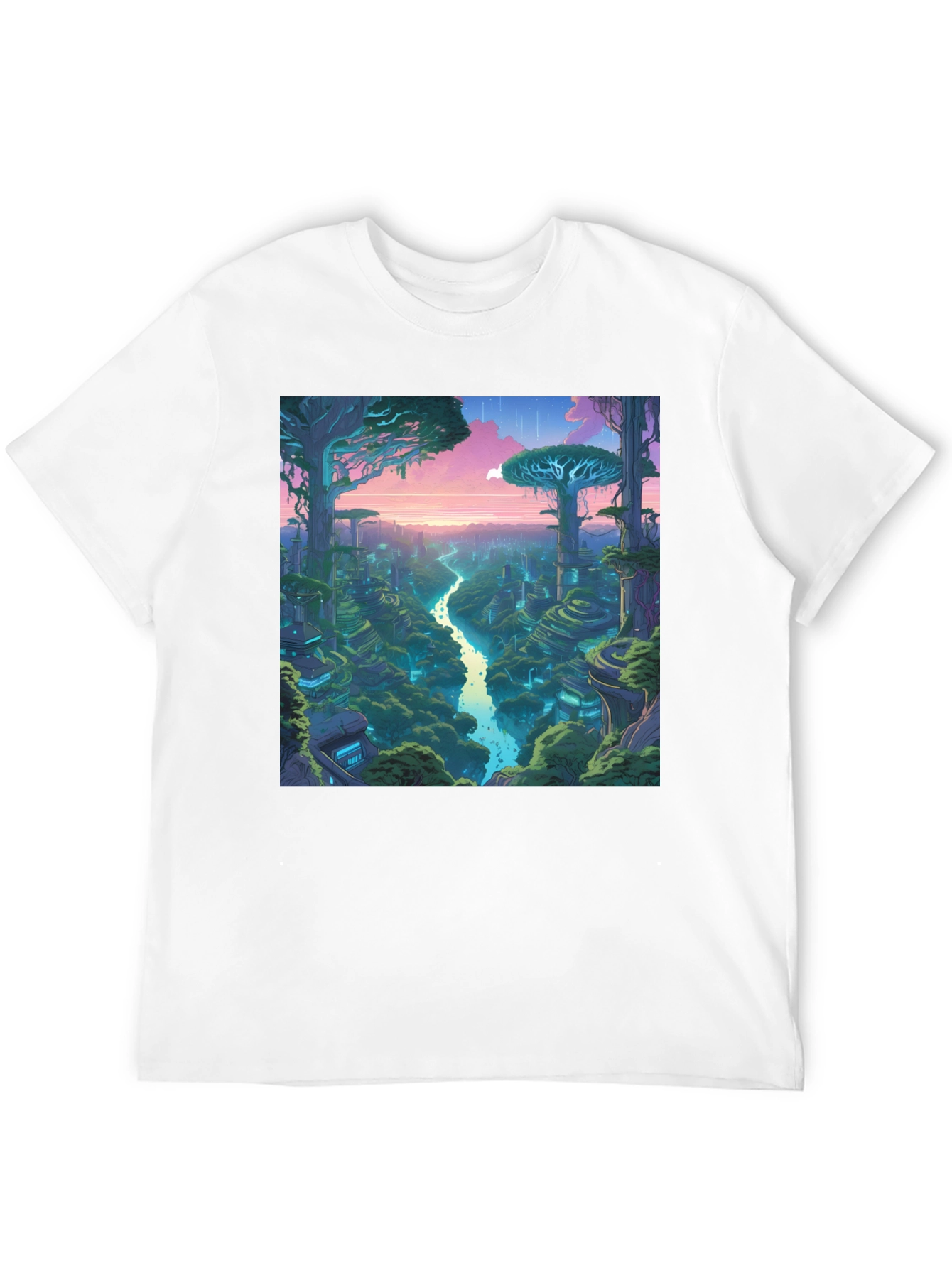 Futuristic Cityscape T-Shirt