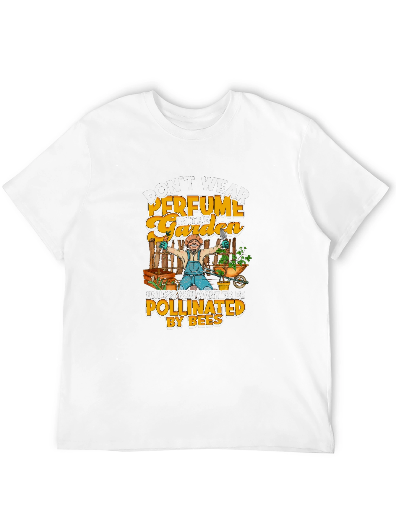Funny Gardener T-Shirt: Pollinated by Bees