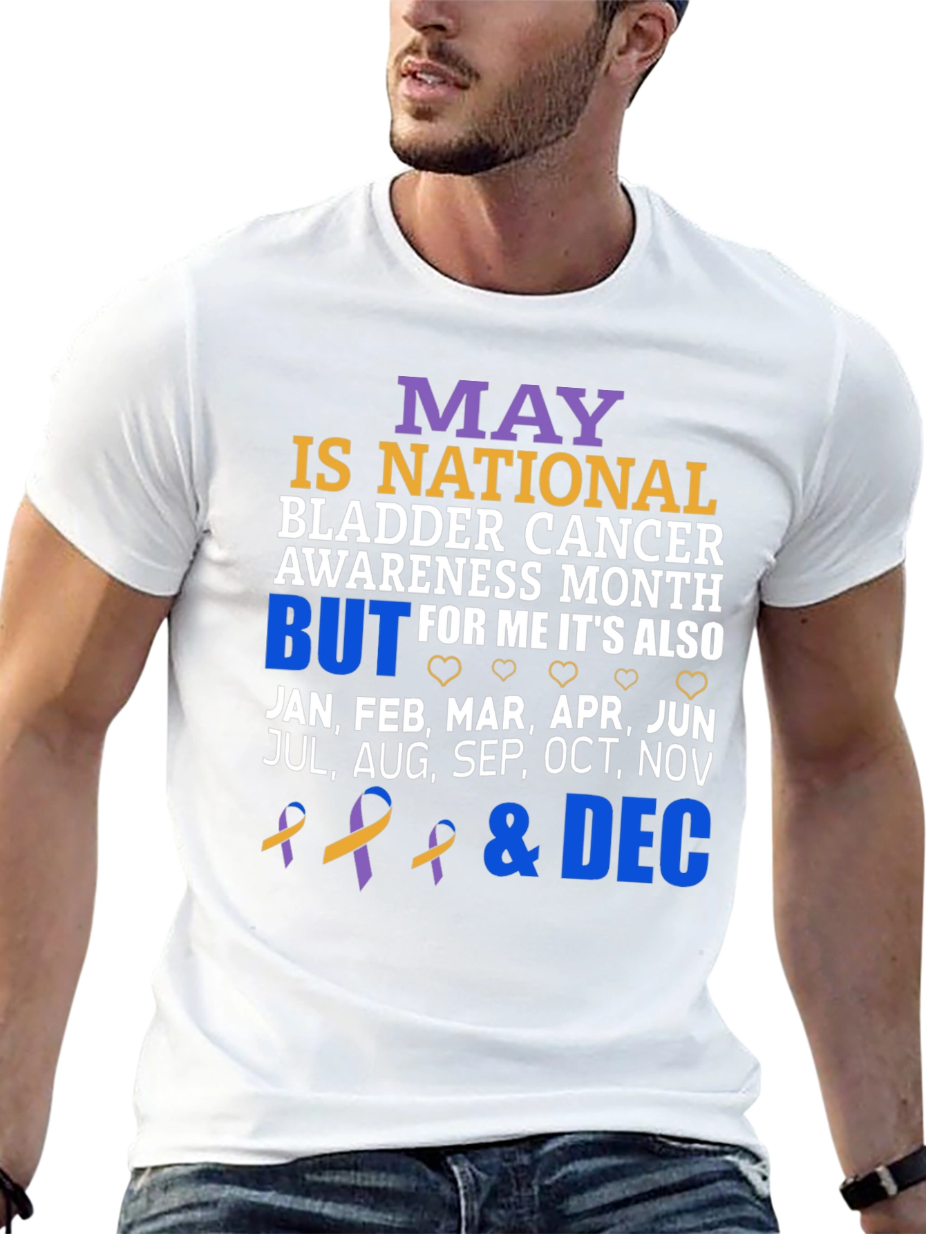 Bladder Cancer Awareness Month T-Shirt