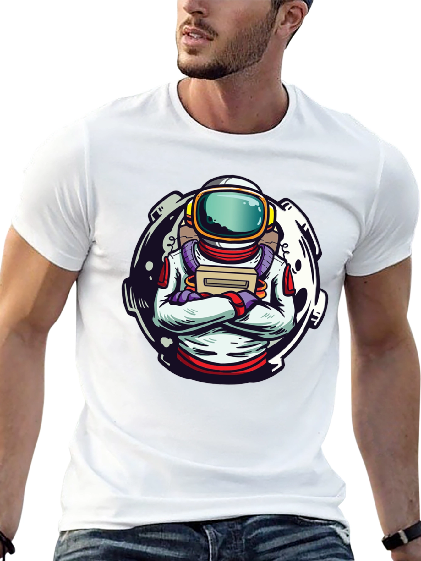 Astronaut T-Shirt - Cool Graphic Design