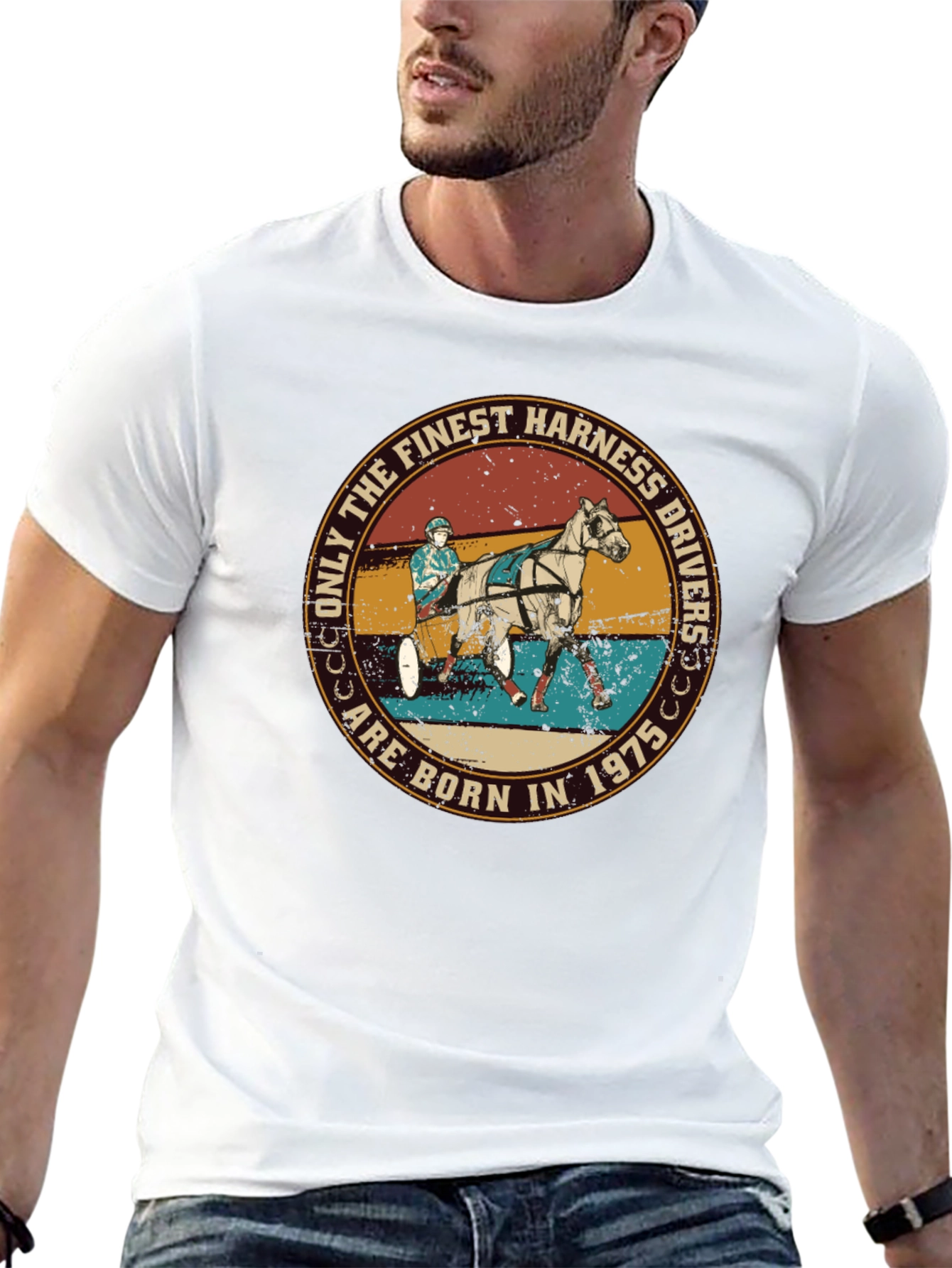 Finest Harness Drivers Born in 1975 T-Shirt