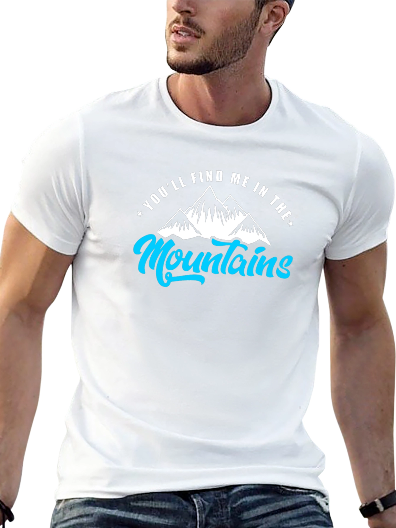 Mountains Graphic Tee - Find Me in the Mountains