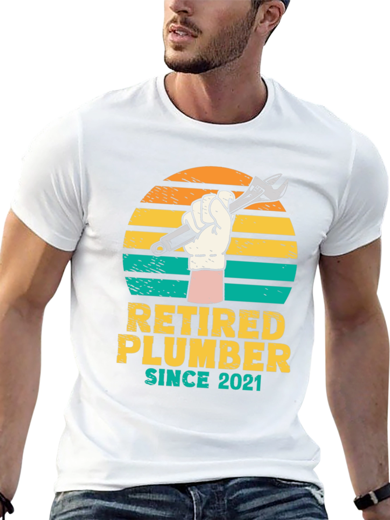 Retired Plumber T-Shirt - Since 2021