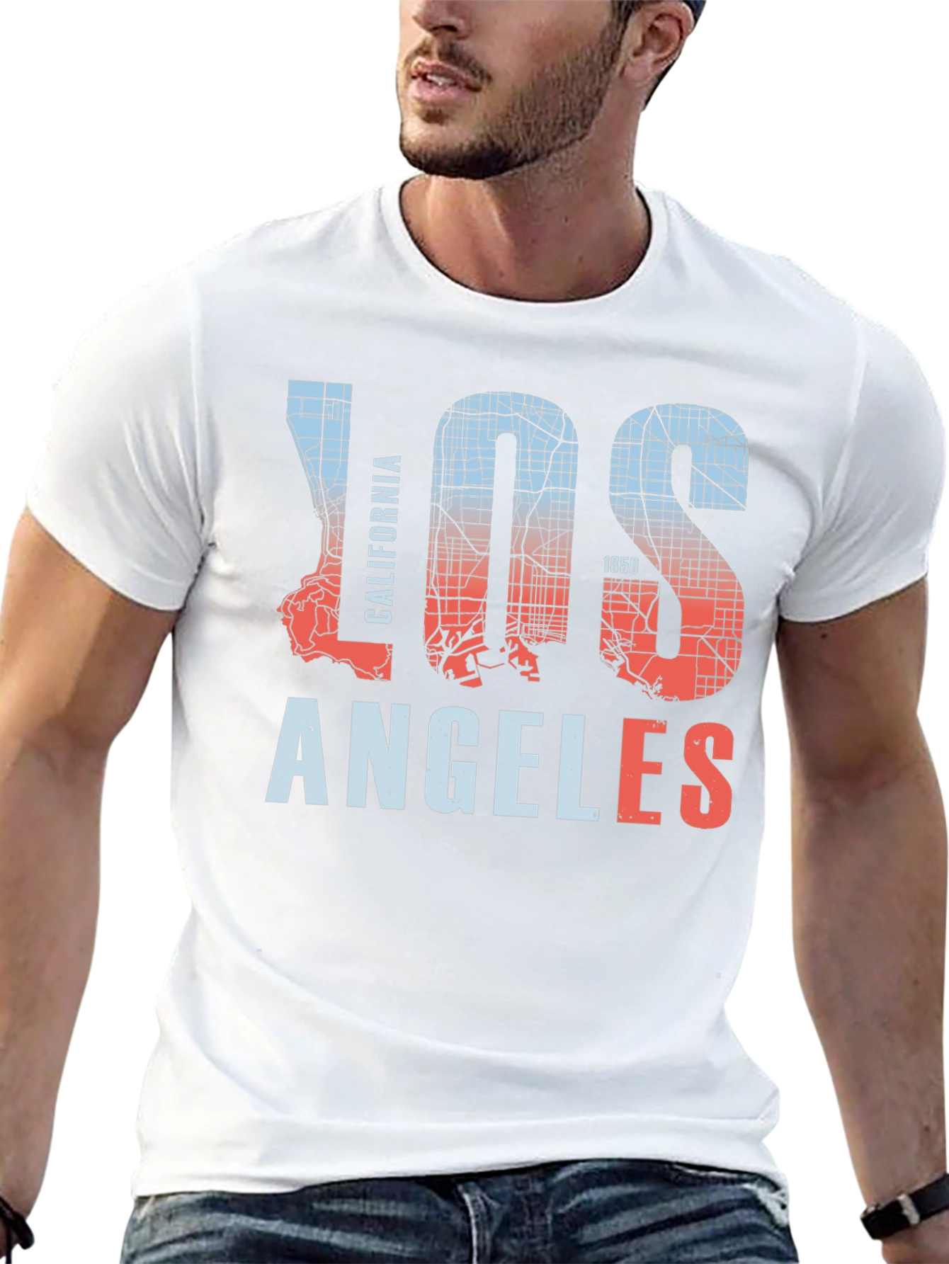 Los Angeles California Graphic Tee - Urban Style