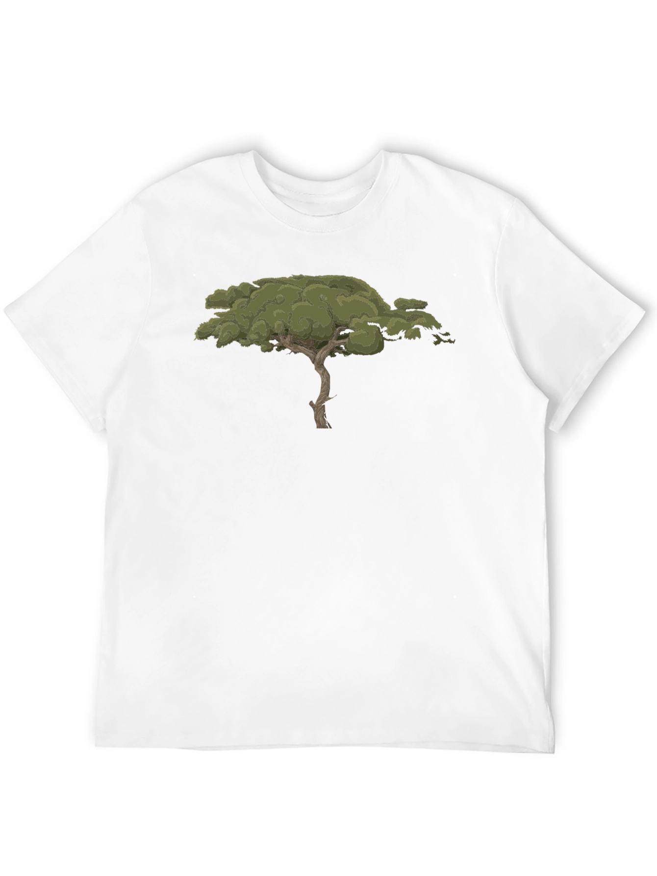 Artsy Tree Graphic Black T-Shirt