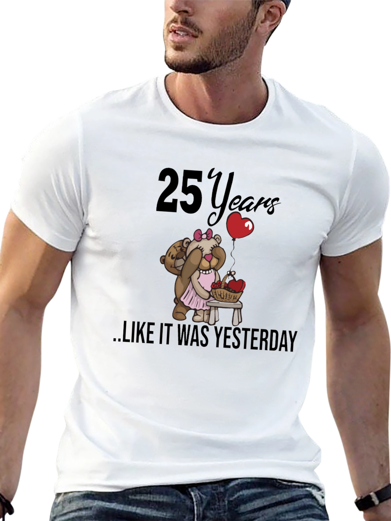 25th Anniversary Teddy Bear T-Shirt