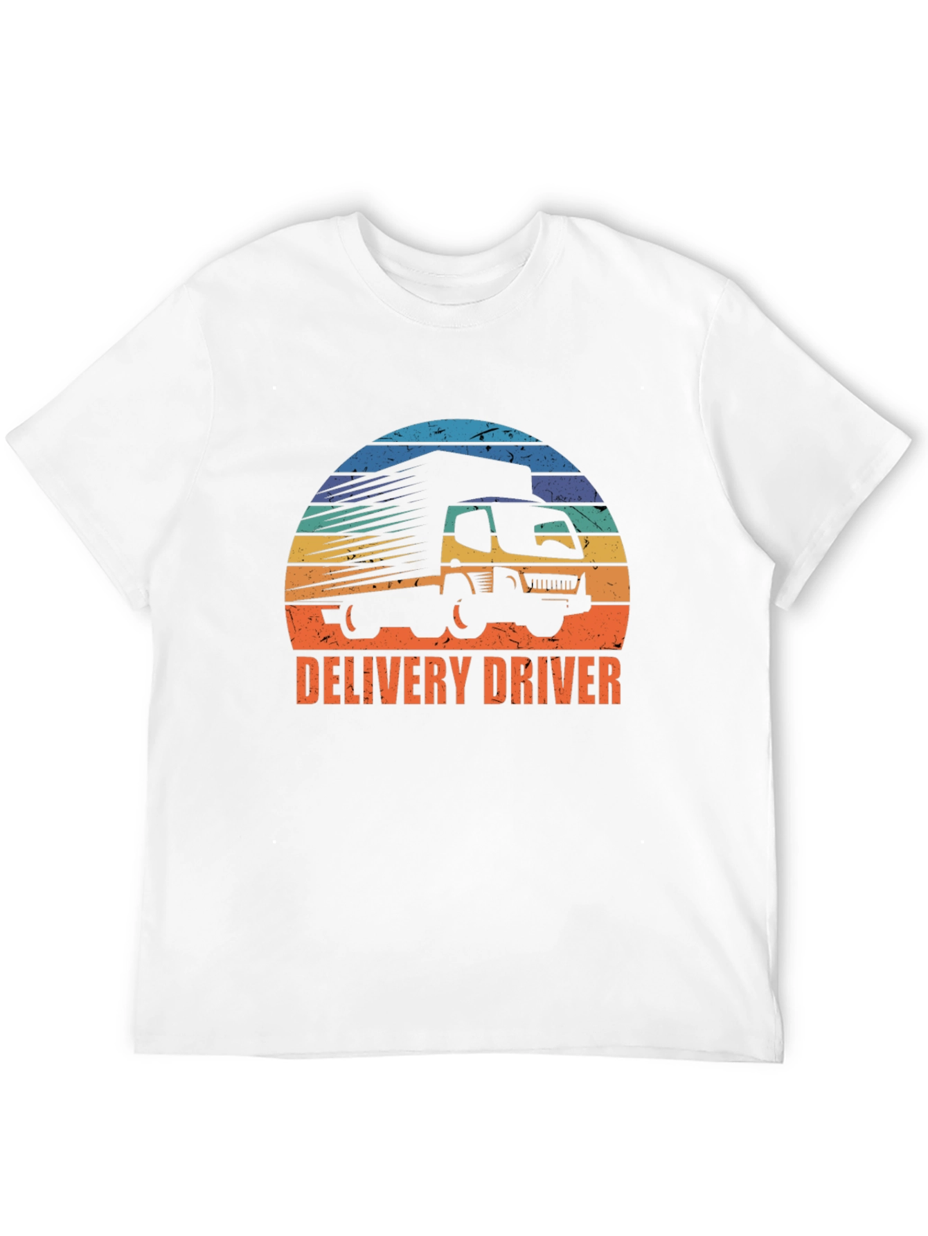 Delivery Driver Graphic T-Shirt - Truck Design