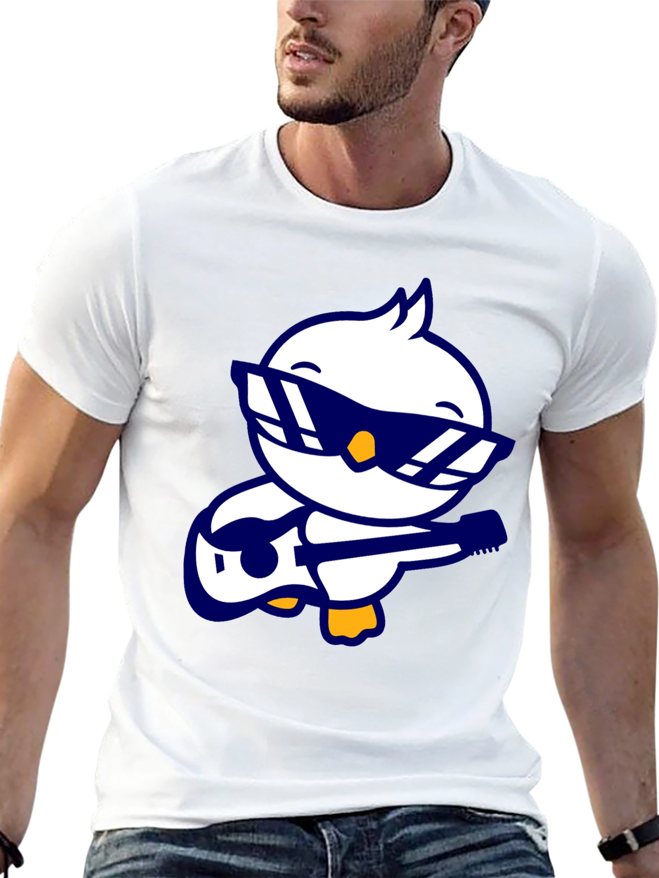 Cool Duck Guitar T-Shirt