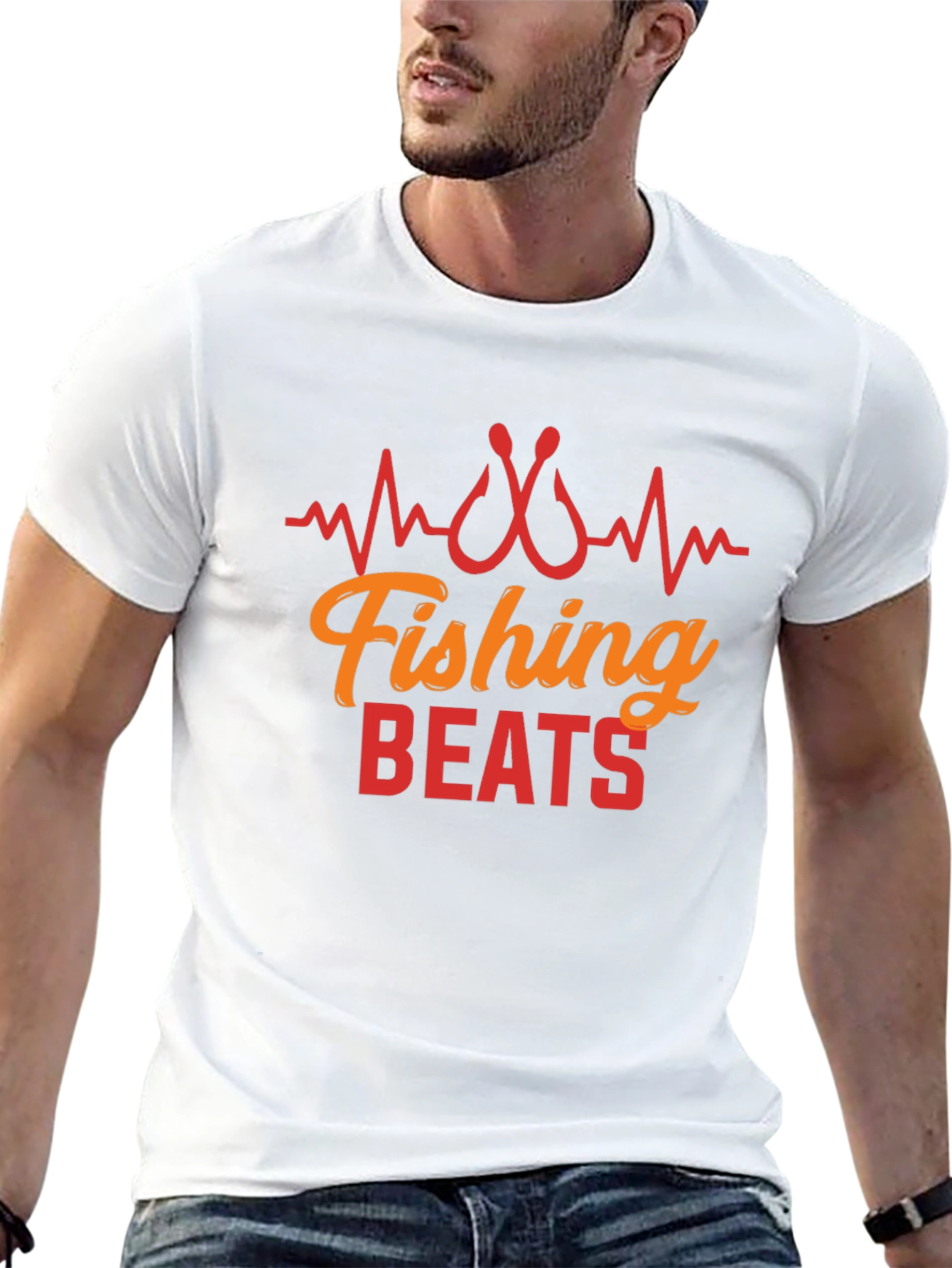 Fishing Beats T-Shirt - Perfect for Anglers