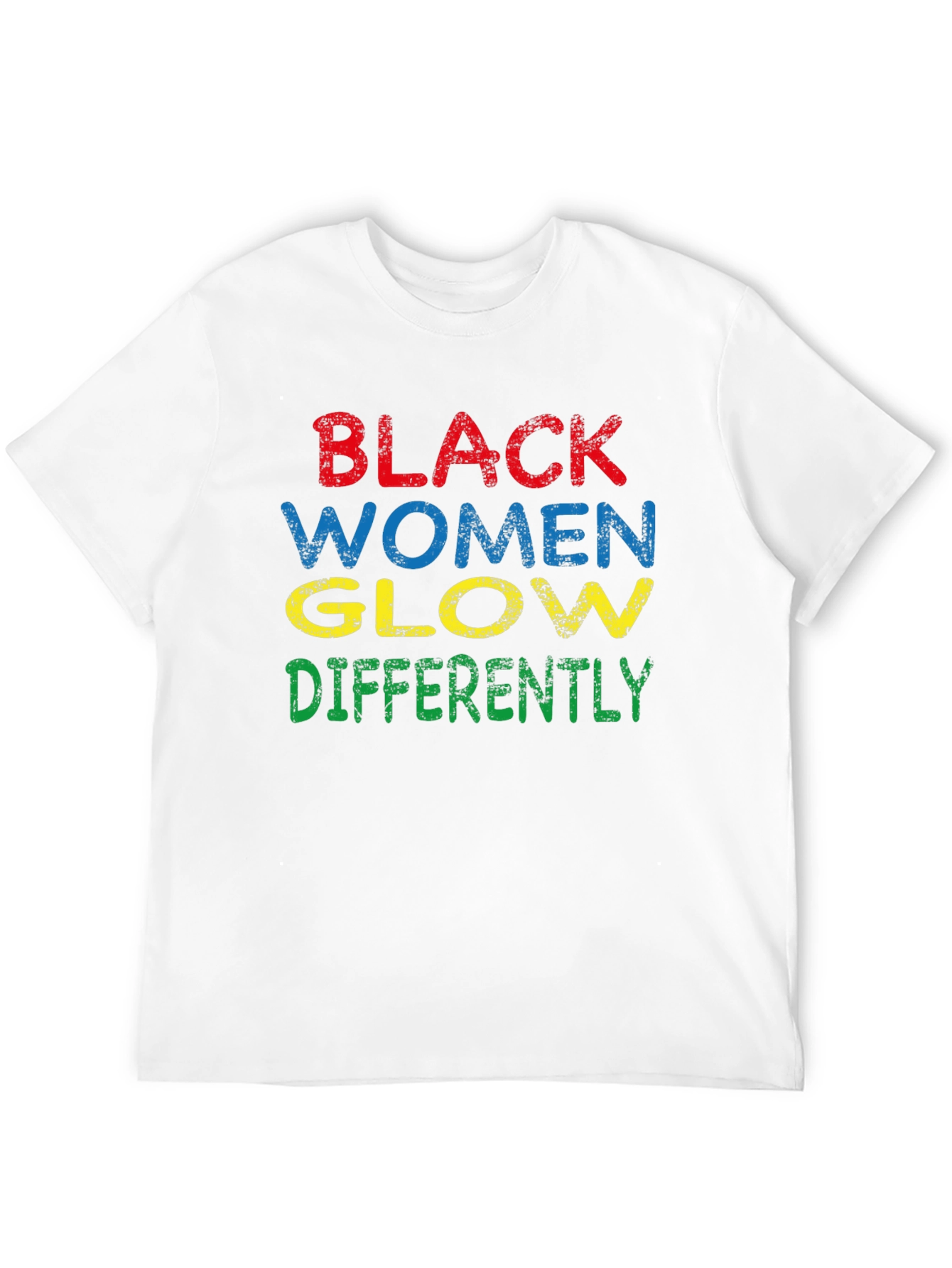Black Women Glow Differently Graphic Tee