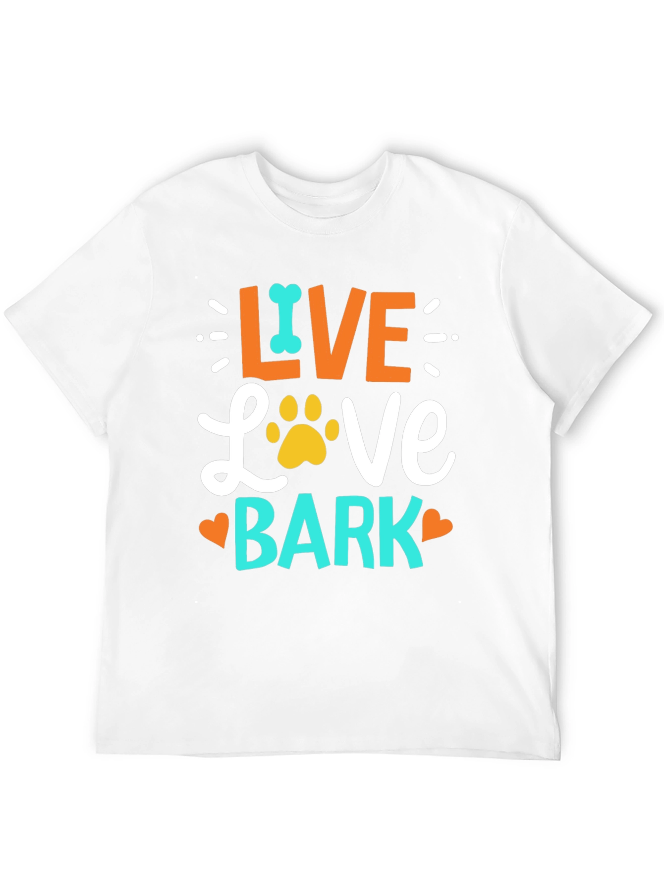Live Love Bark Dog Lover T-Shirt