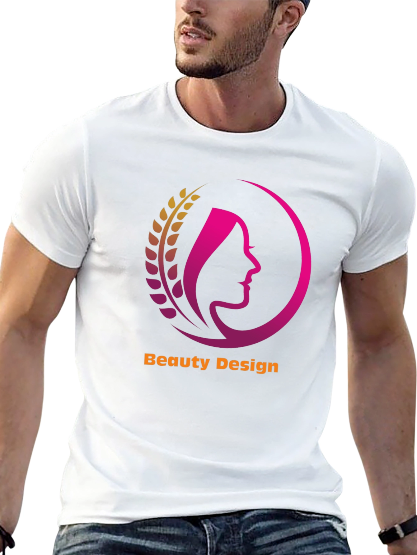 Beauty Design Graphic Tee - Unisex Black T-Shirt