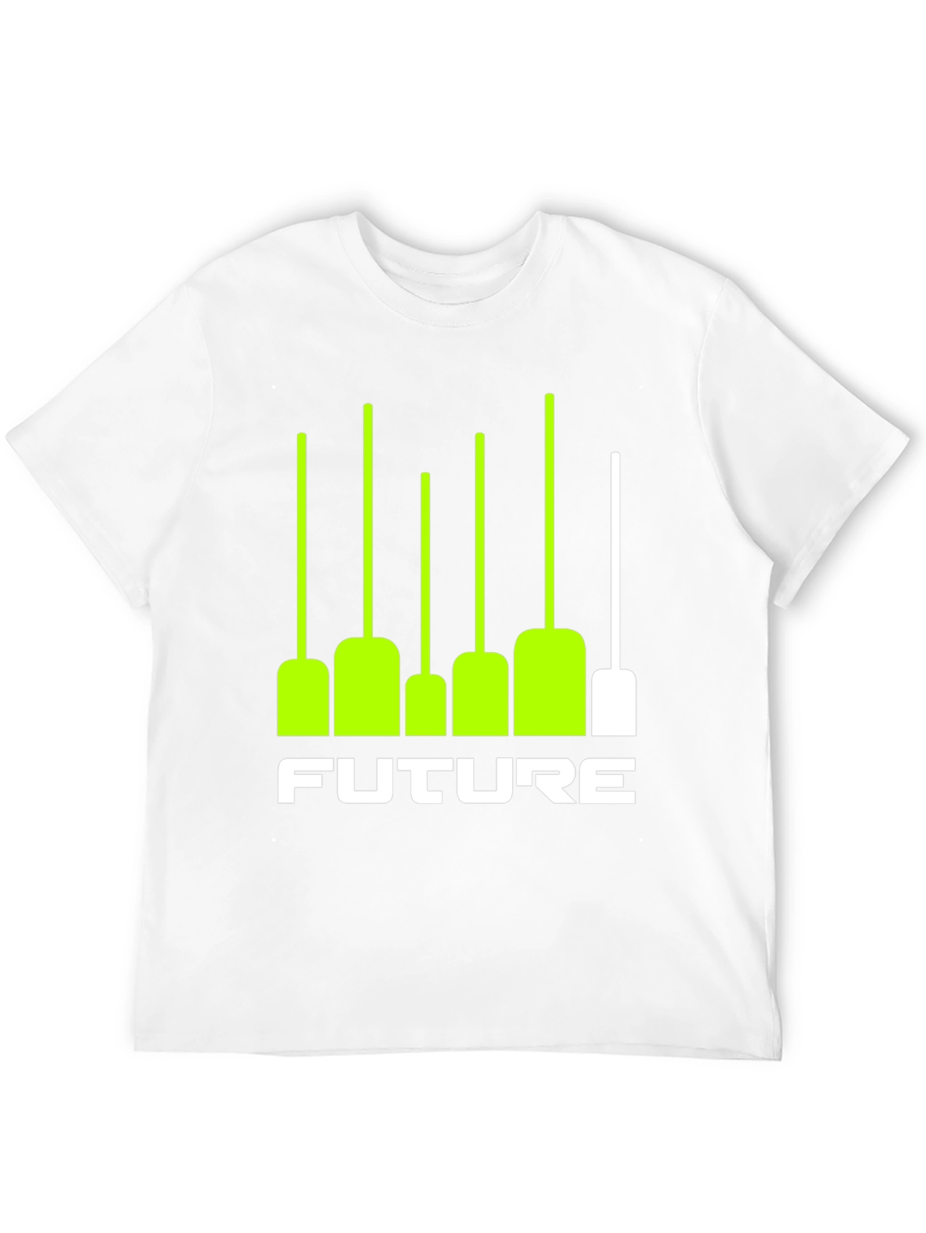 Future Graphic Tee - Black T-Shirt with Modern Design