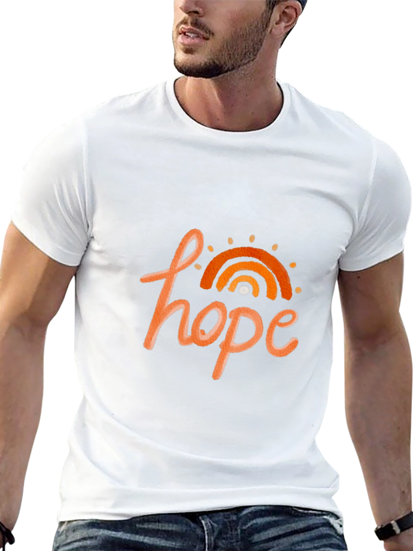 Hope Graphic Tee - Positive Vibes Shirt