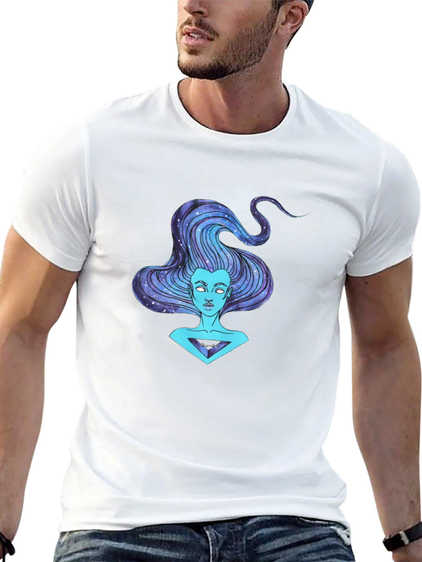 Galaxy Goddess Graphic Tee