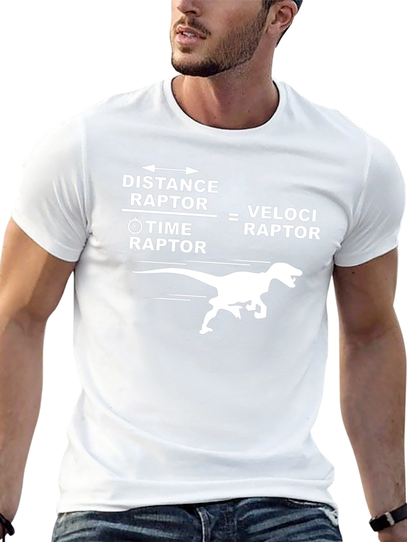 Distance Raptor Velociraptor T-Shirt