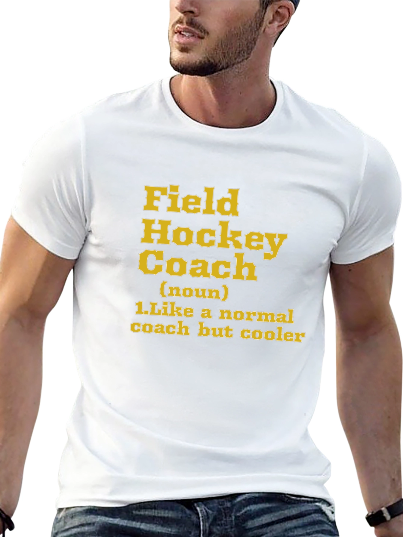 Field Hockey Coach T-Shirt - Cool Coach Gift