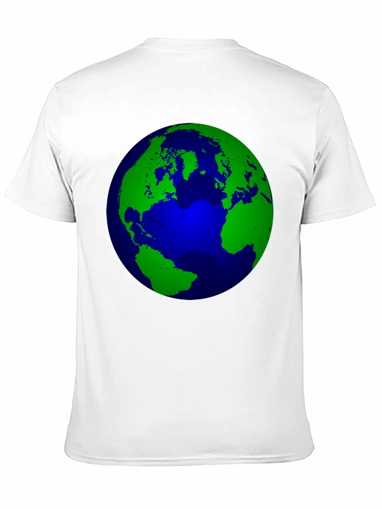 Earth Graphic Print Black T-Shirt