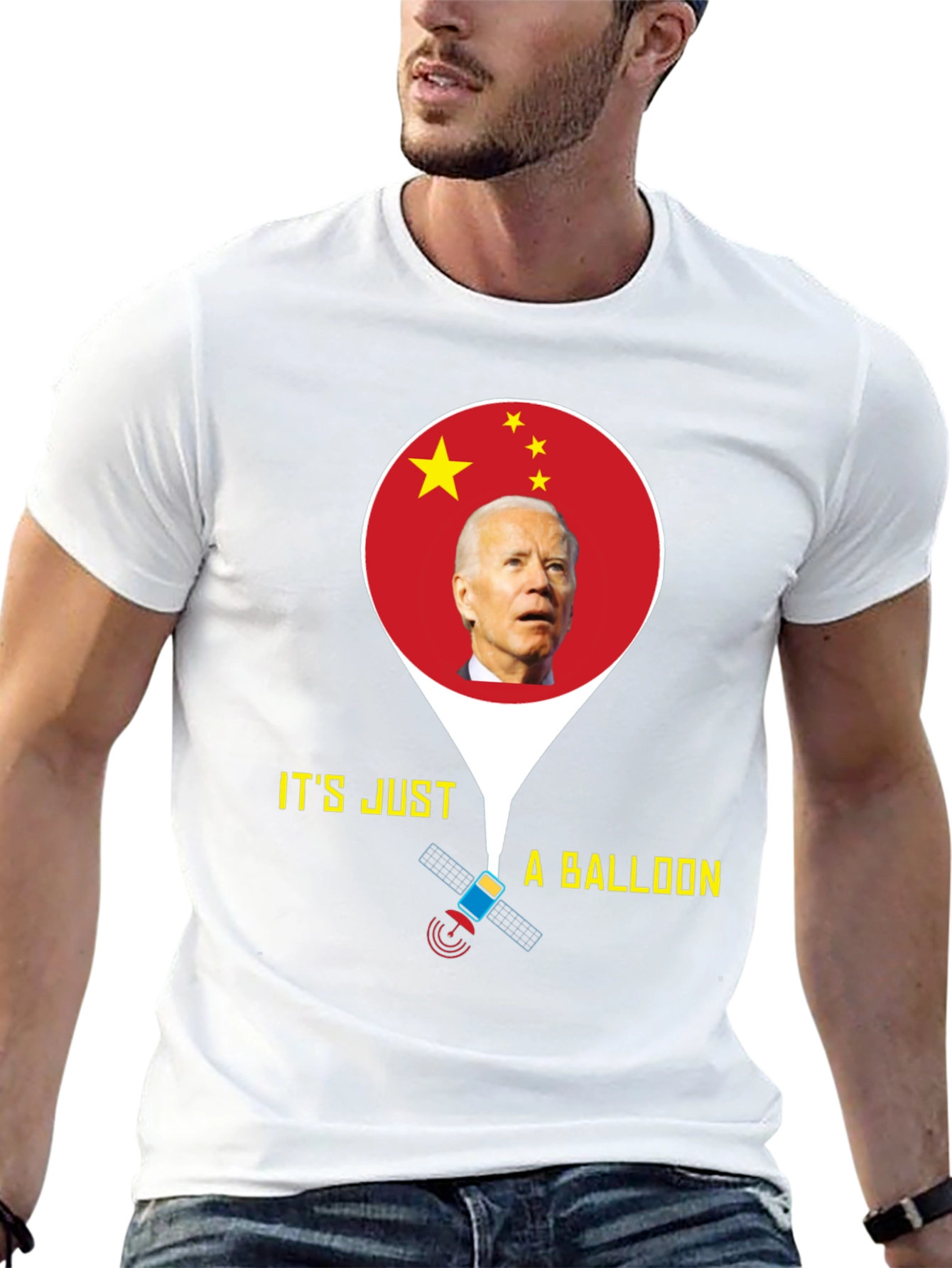 Satirical Biden China Balloon T-Shirt