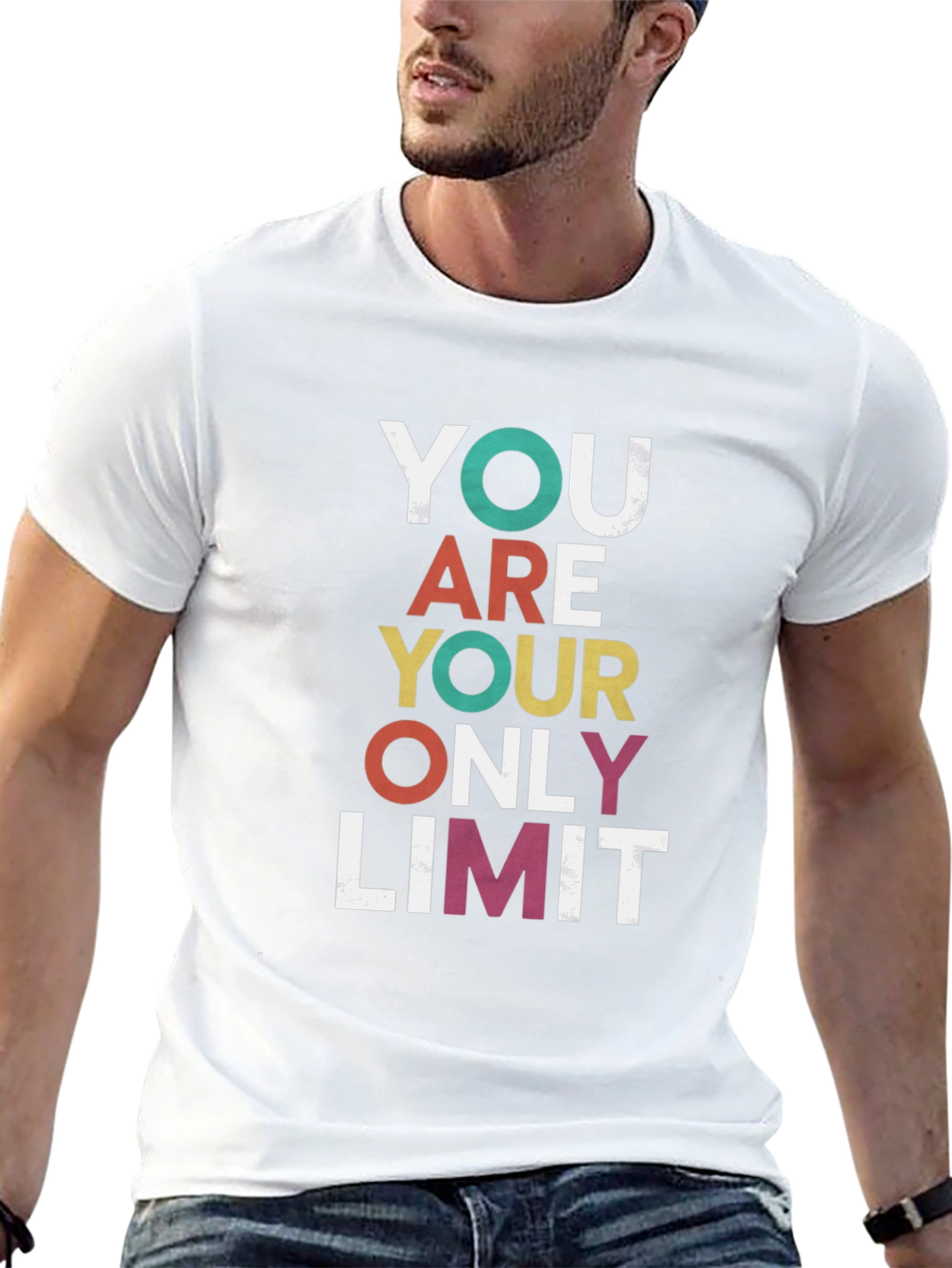 Motivational T-Shirt - You Are Your Only Limit