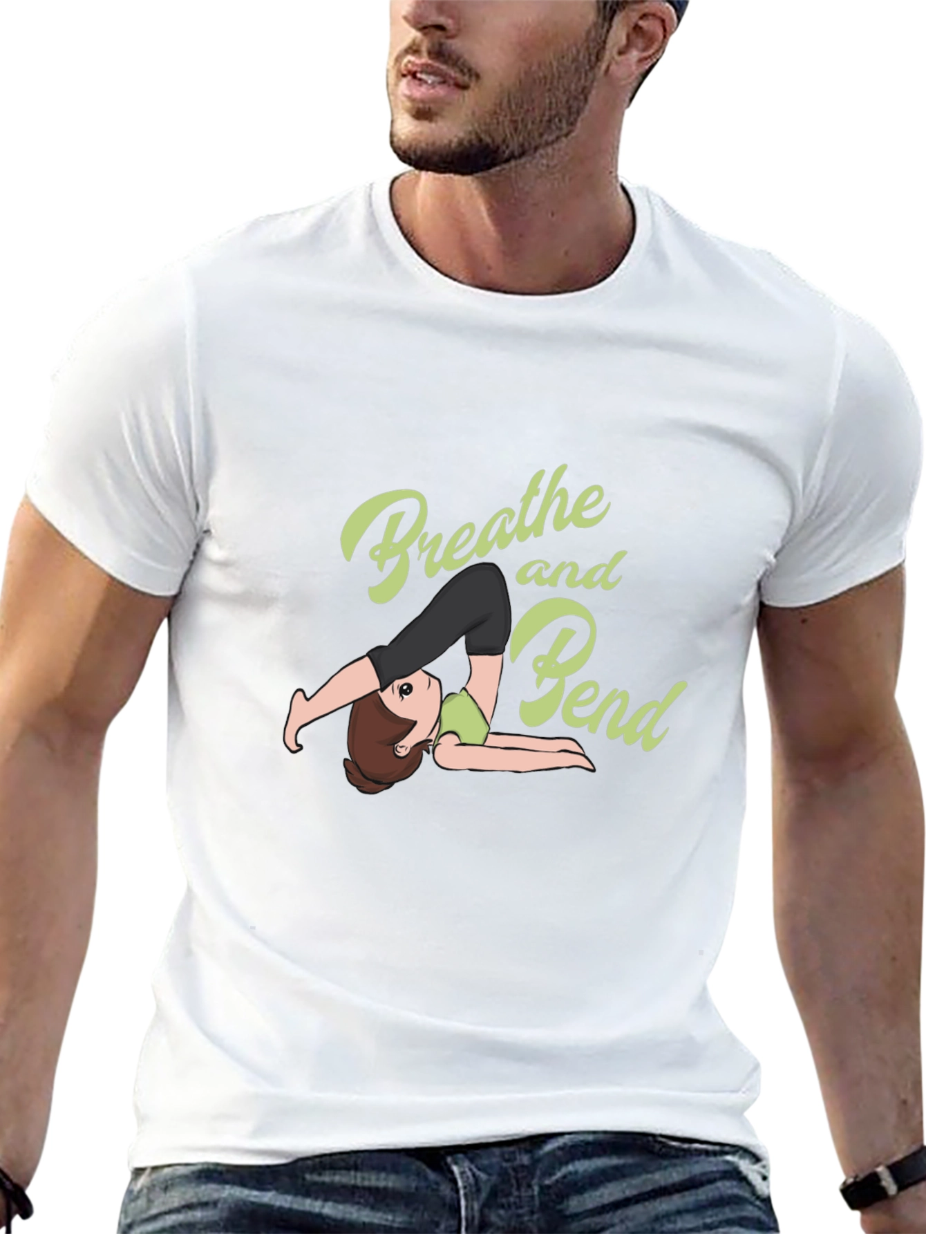 Breathe and Bend Yoga T-Shirt