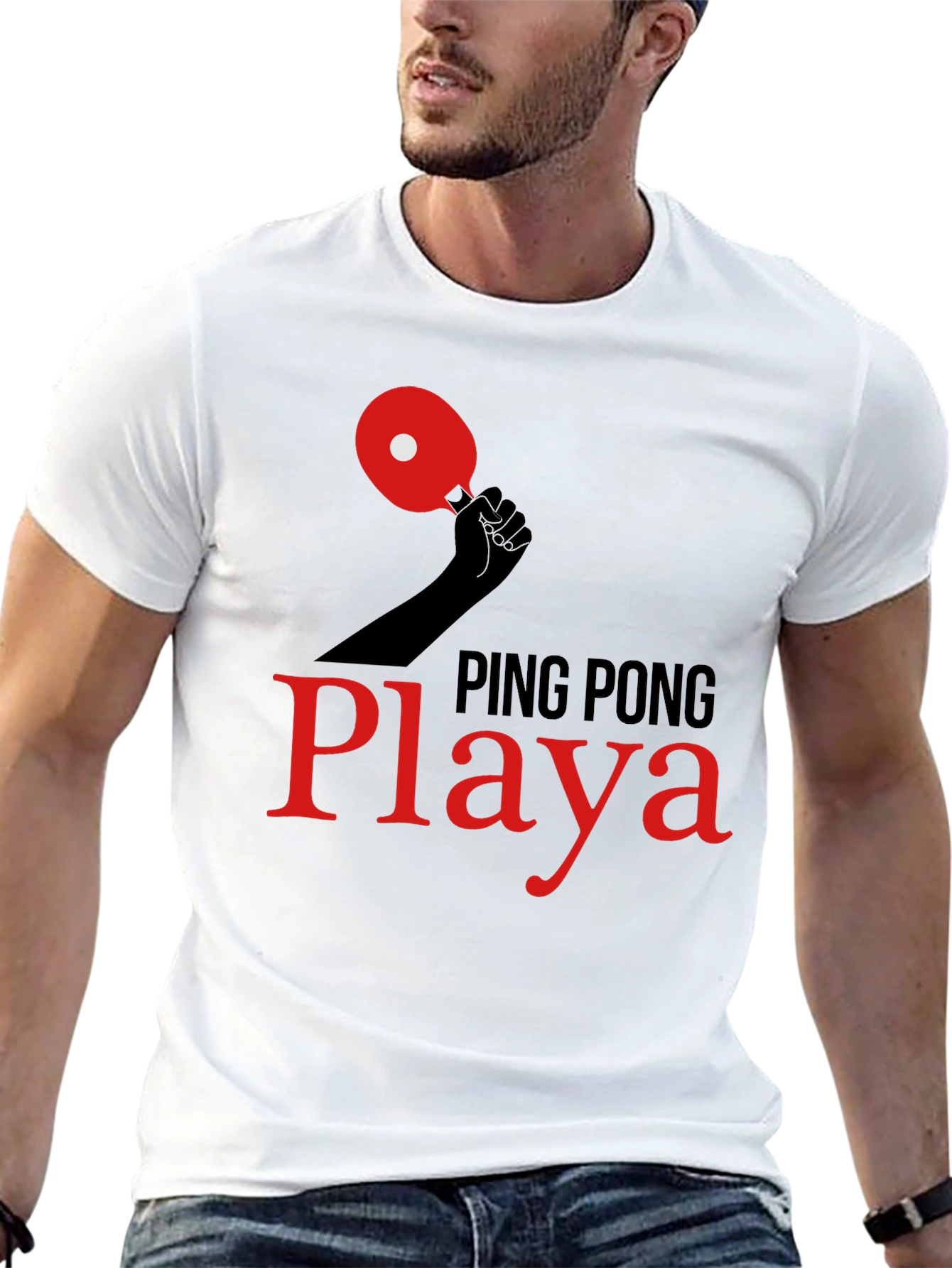 Ping Pong Playa Graphic T-Shirt
