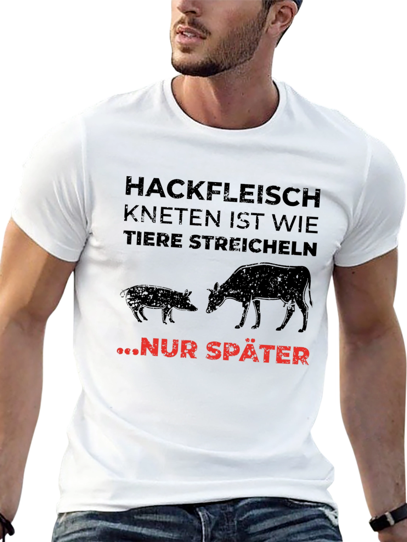 Humorous Hackfleisch T-Shirt