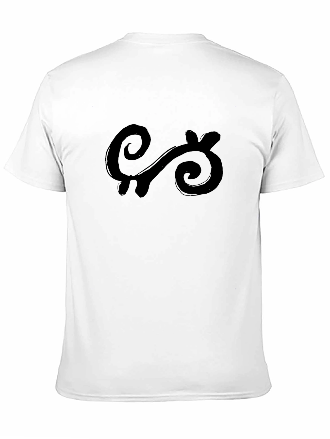 Graphic Tee - Black Adinkra Symbol Shirt
