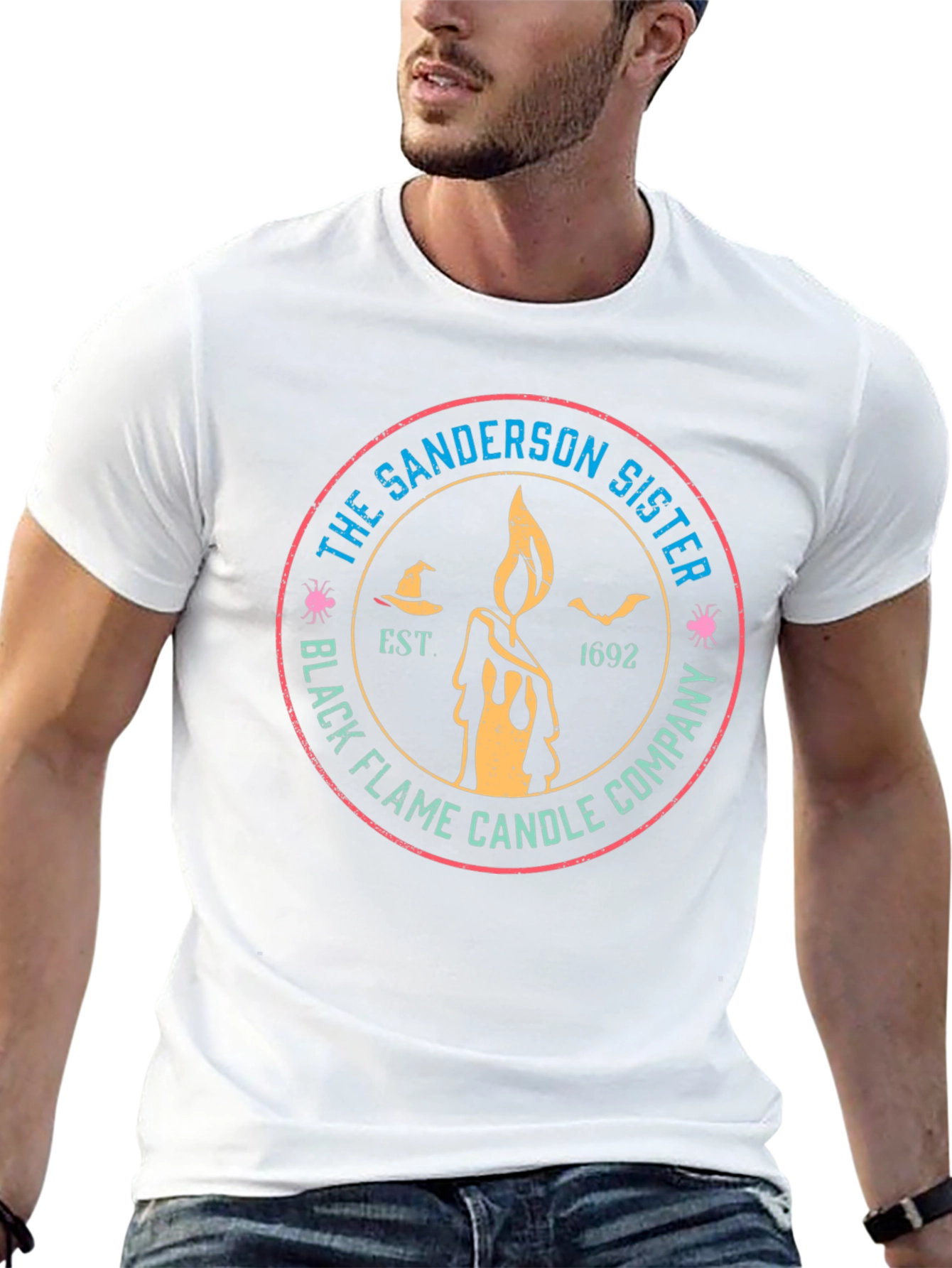 Sanderson Sisters Black Flame Candle Co. T-Shirt