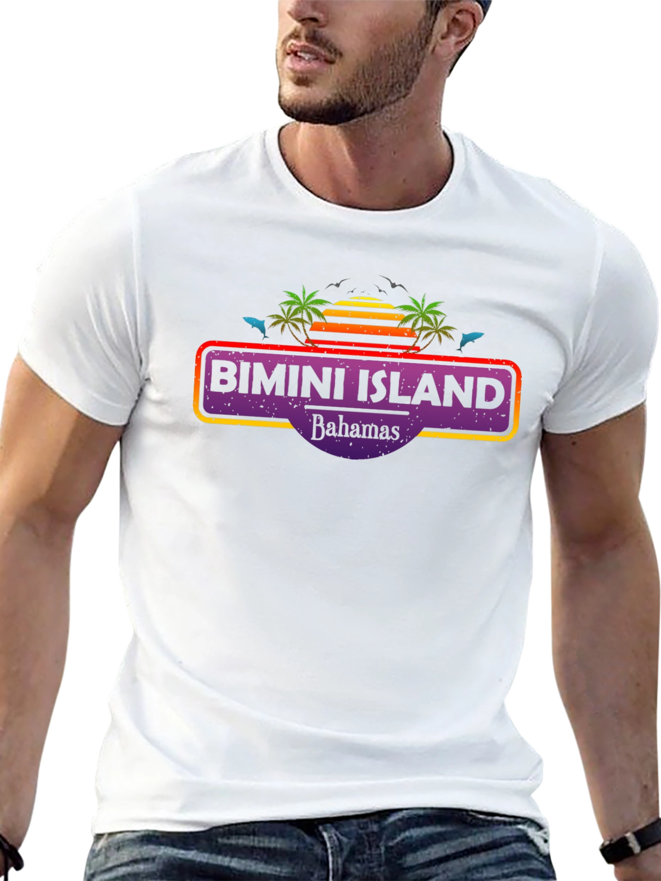 Bimini Island Bahamas T-Shirt Retro Design