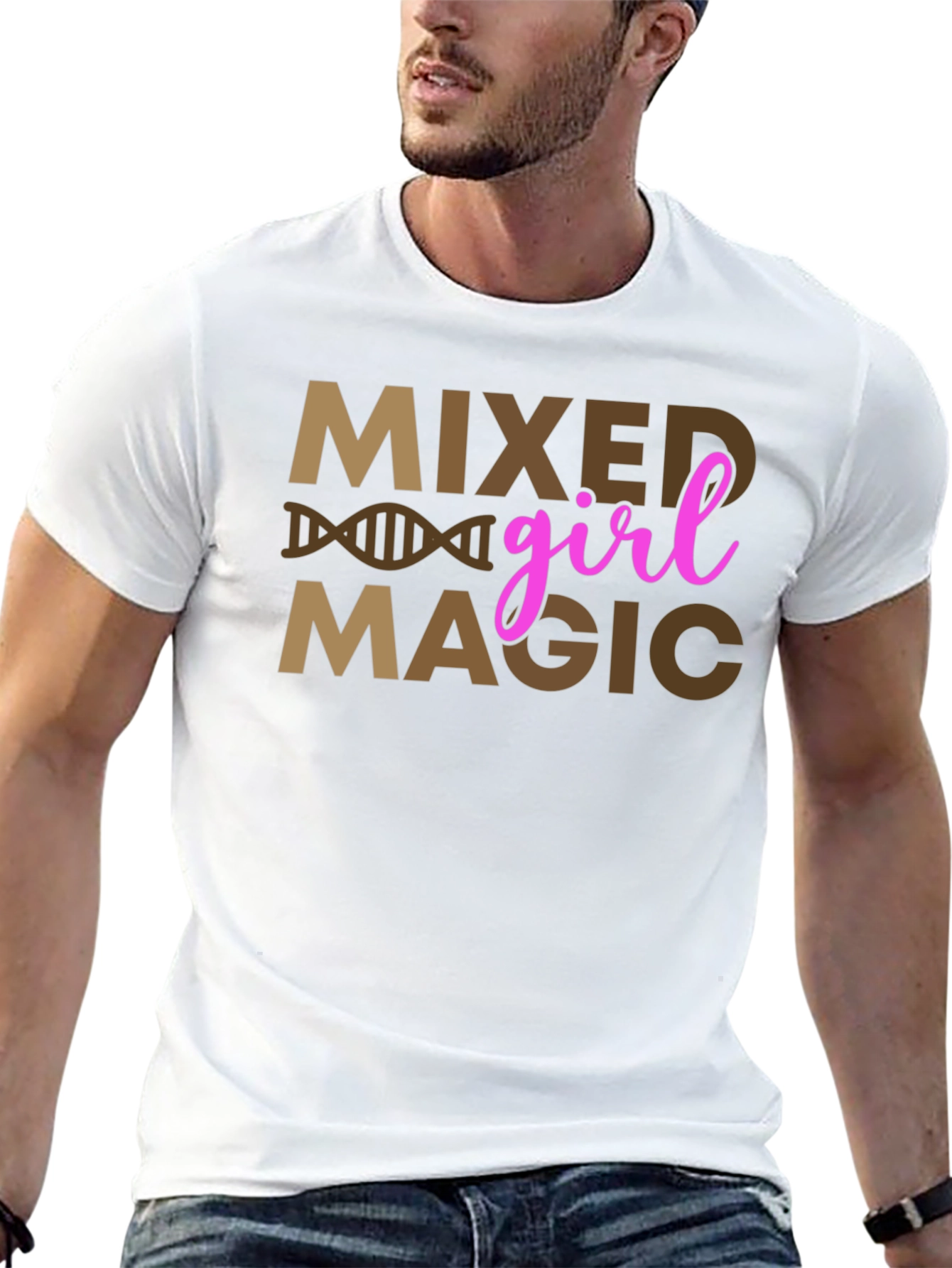 Mixed Girl Magic Graphic Tee