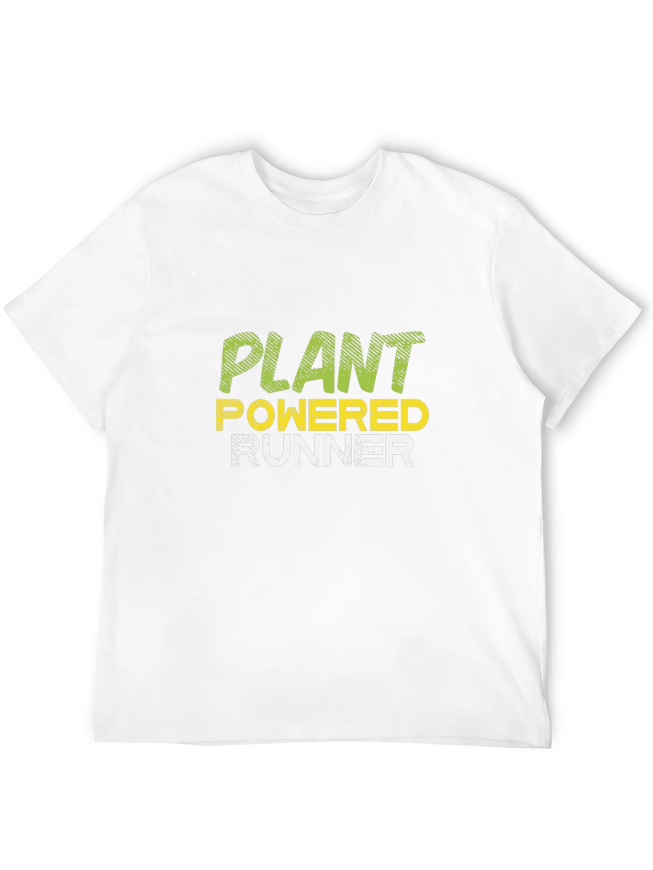 Plant Powered Runner - Vegan Fitness T-Shirt