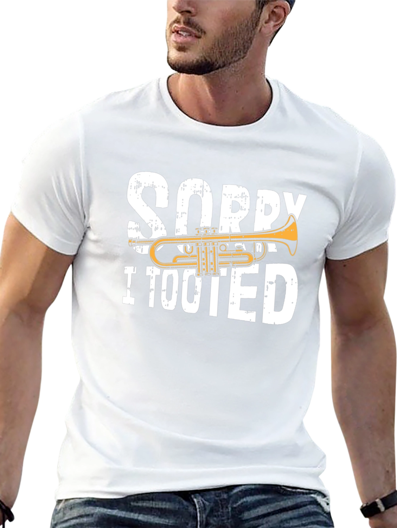 Sorry I Tooted Trumpet T-Shirt