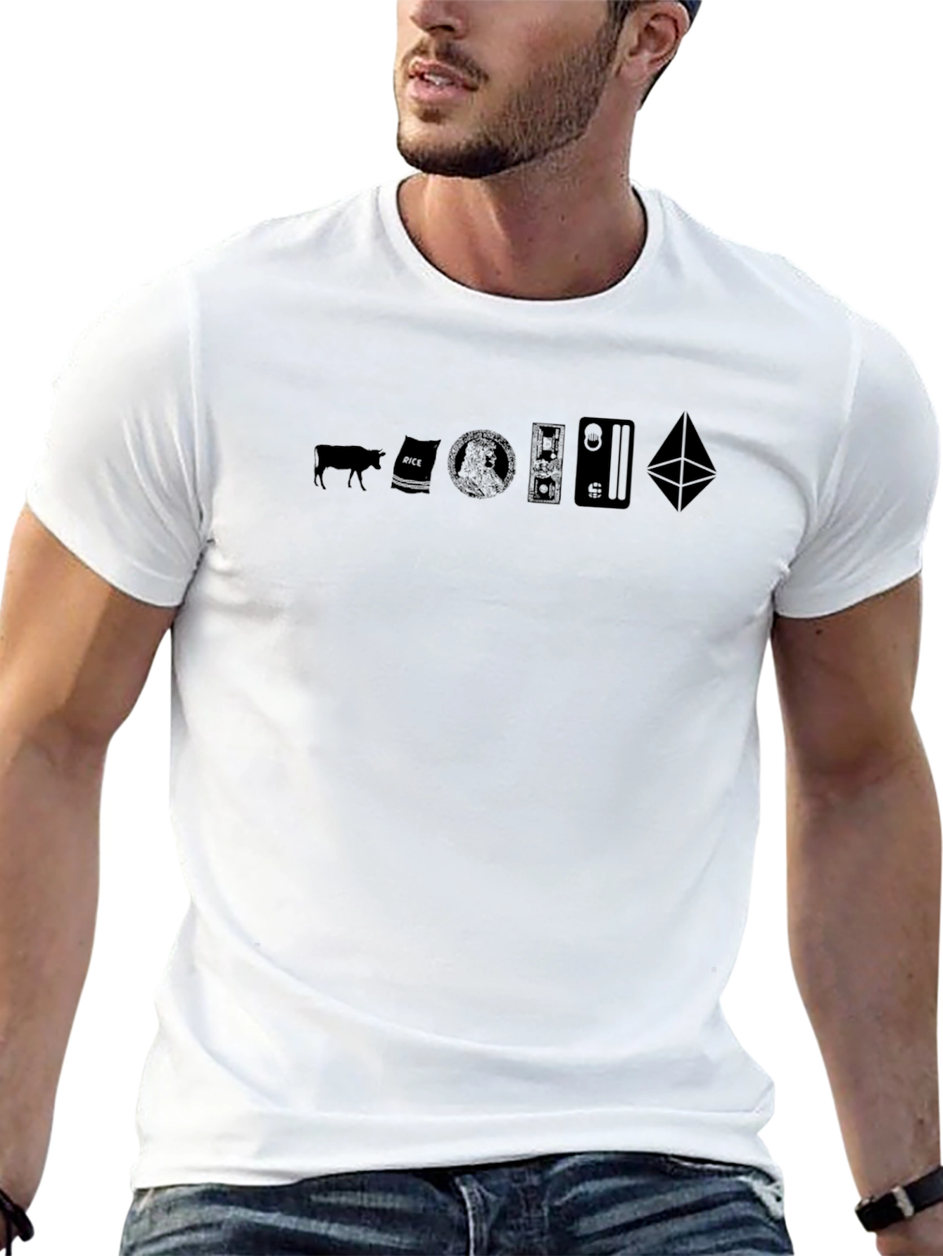 Evolution of Money Graphic Tee - Black