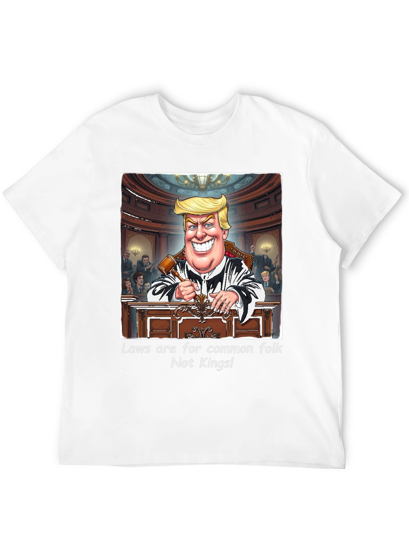Trump Courtroom Graphic Tee