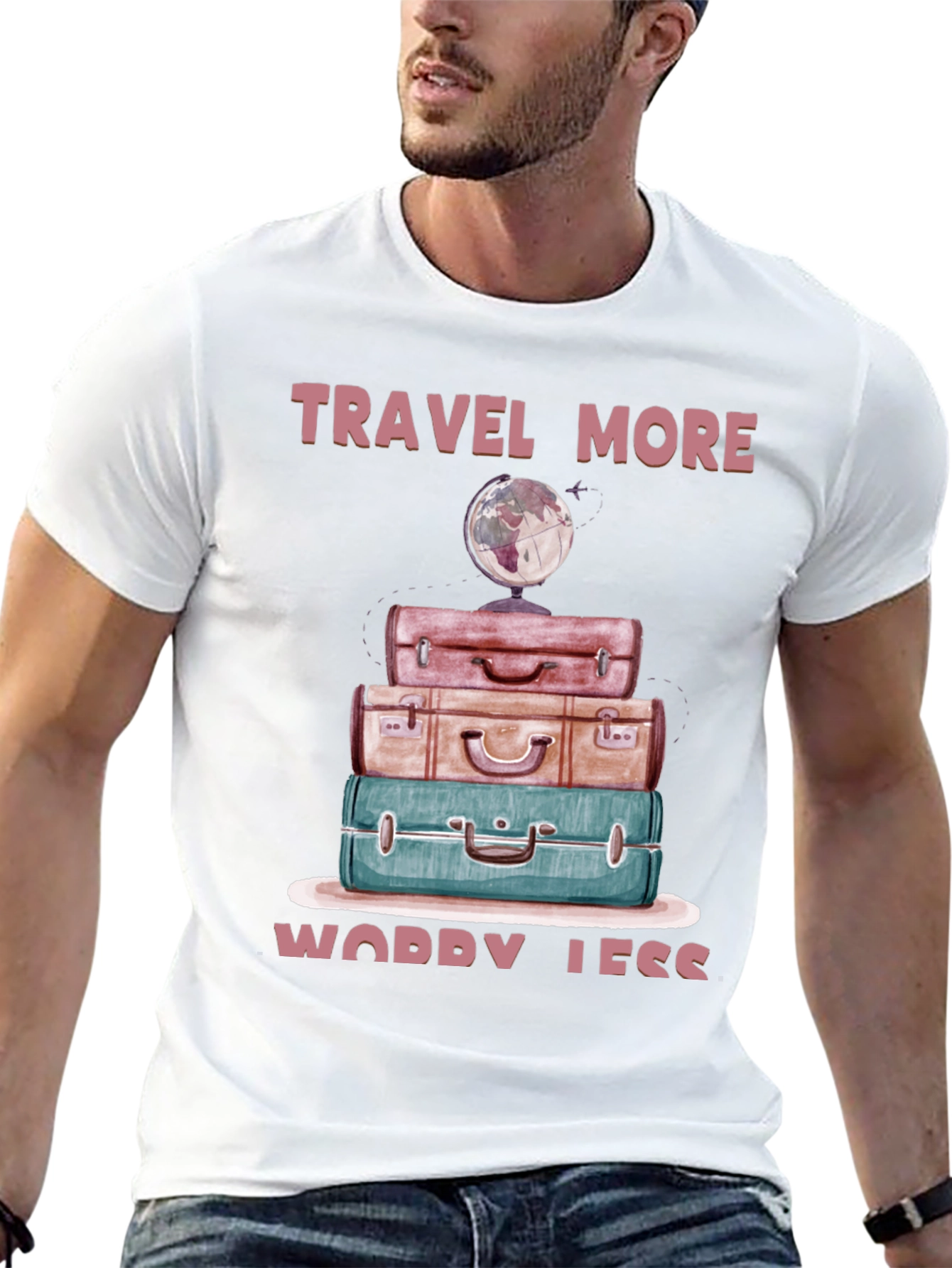 Travel More Worry Less T-Shirt