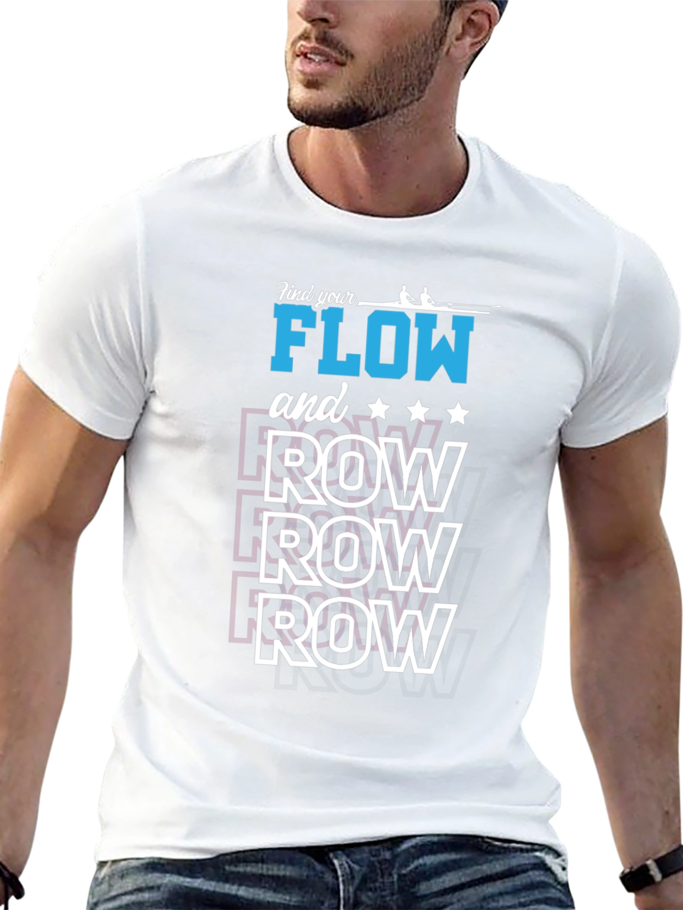 Find Your Flow Row T-Shirt