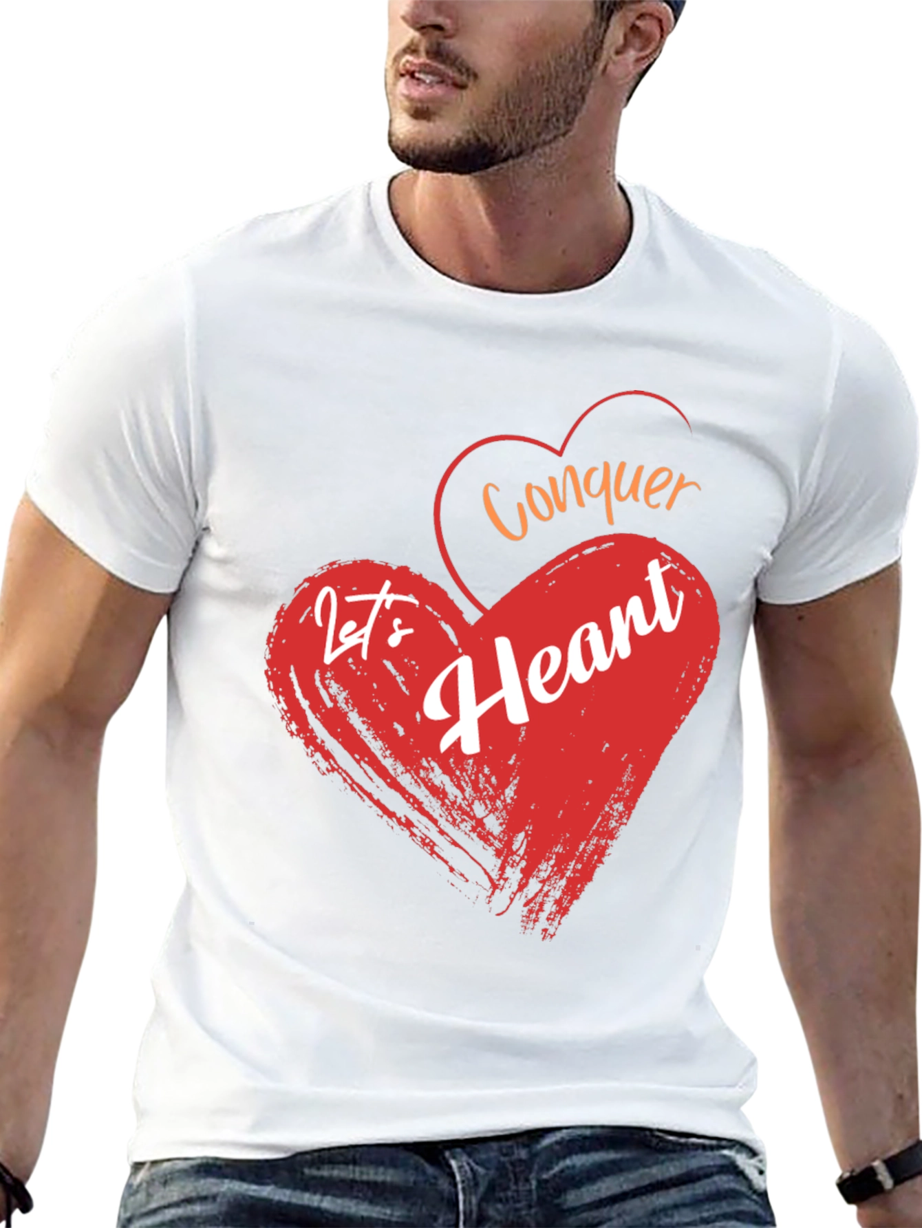 Conquer Heart T-Shirt - Valentines Day Special