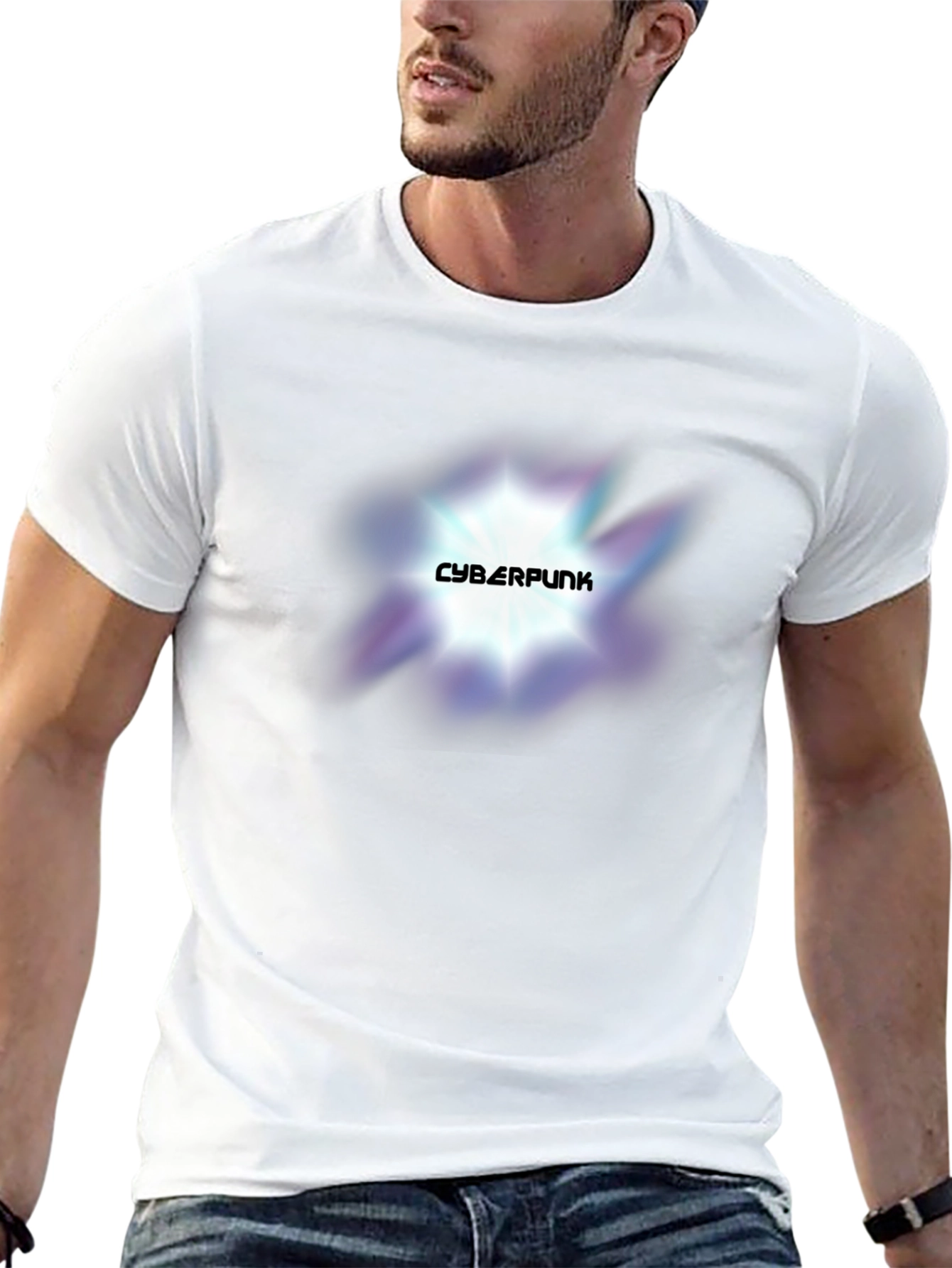 Cyberpunk Graphic T-Shirt - Cool Urban Style