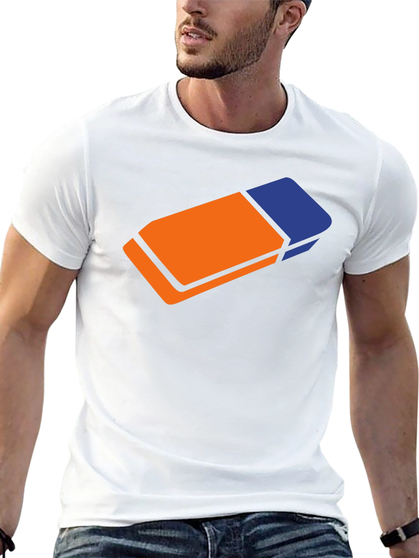 Eraser Graphic Tee - Back to School Cool