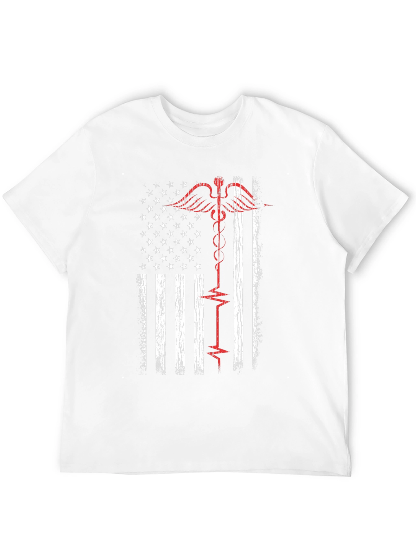 American Flag Caduceus T-Shirt